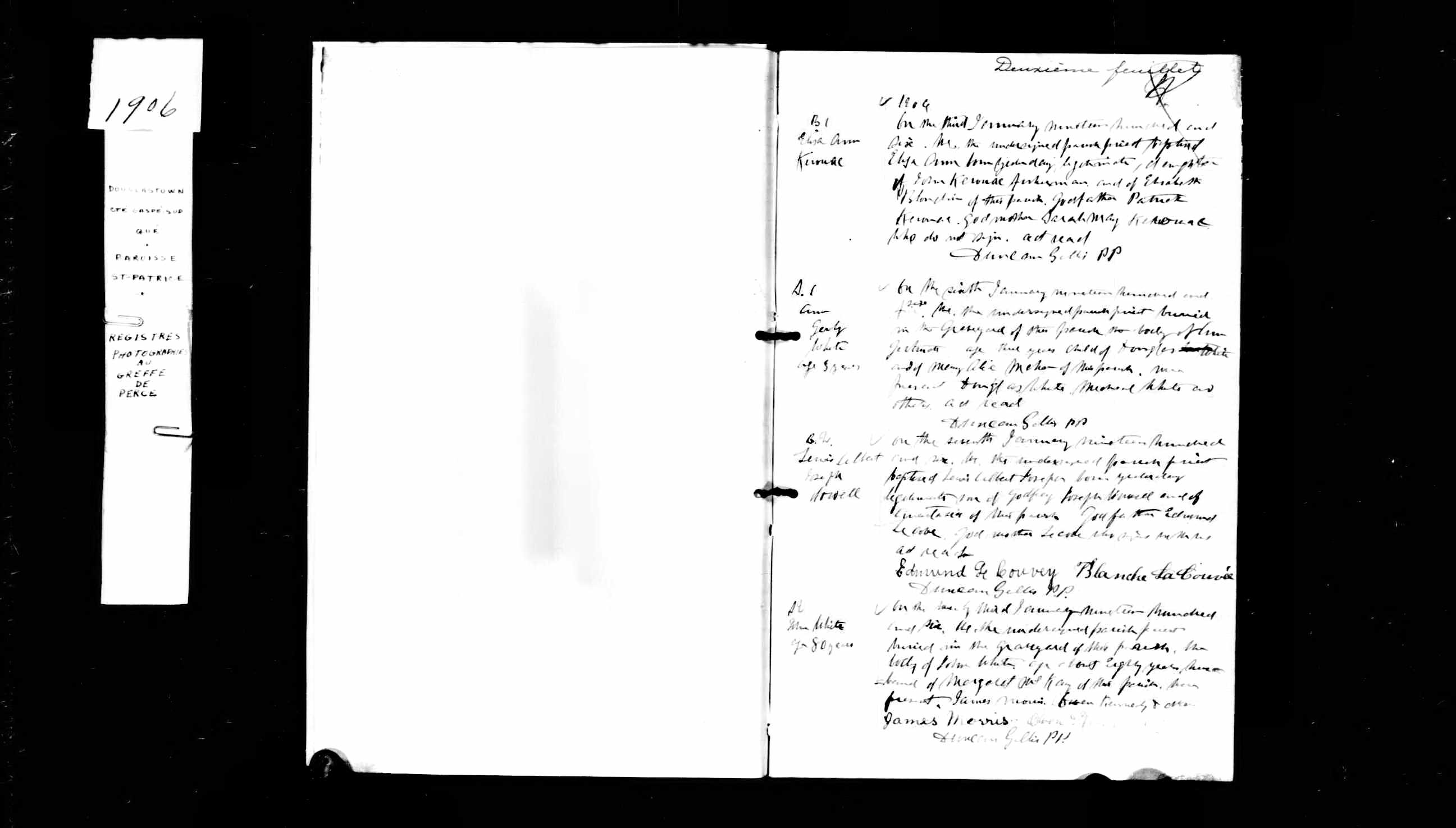 Acte de baptême
