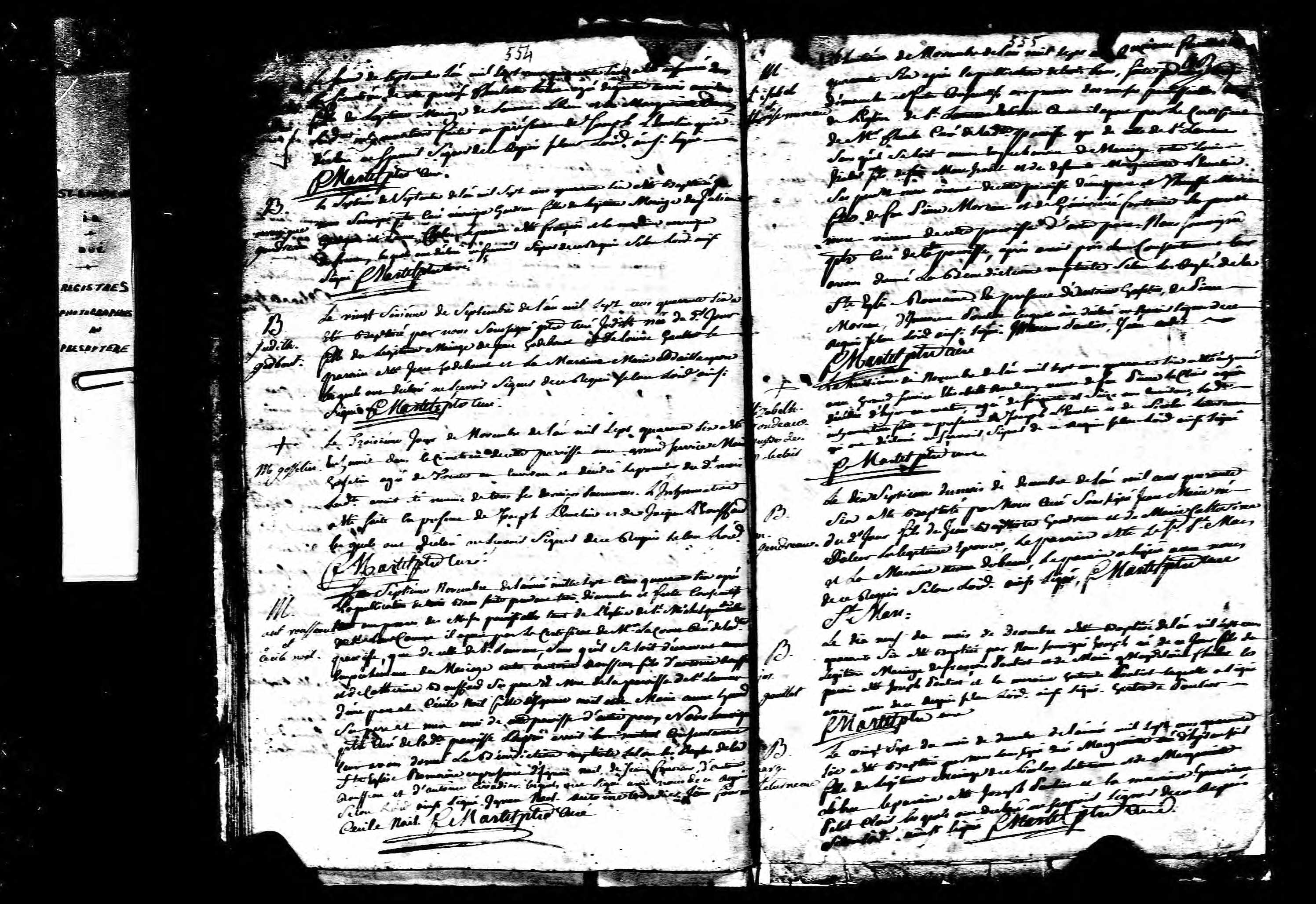 Acte de sépulture Acte de sépulture