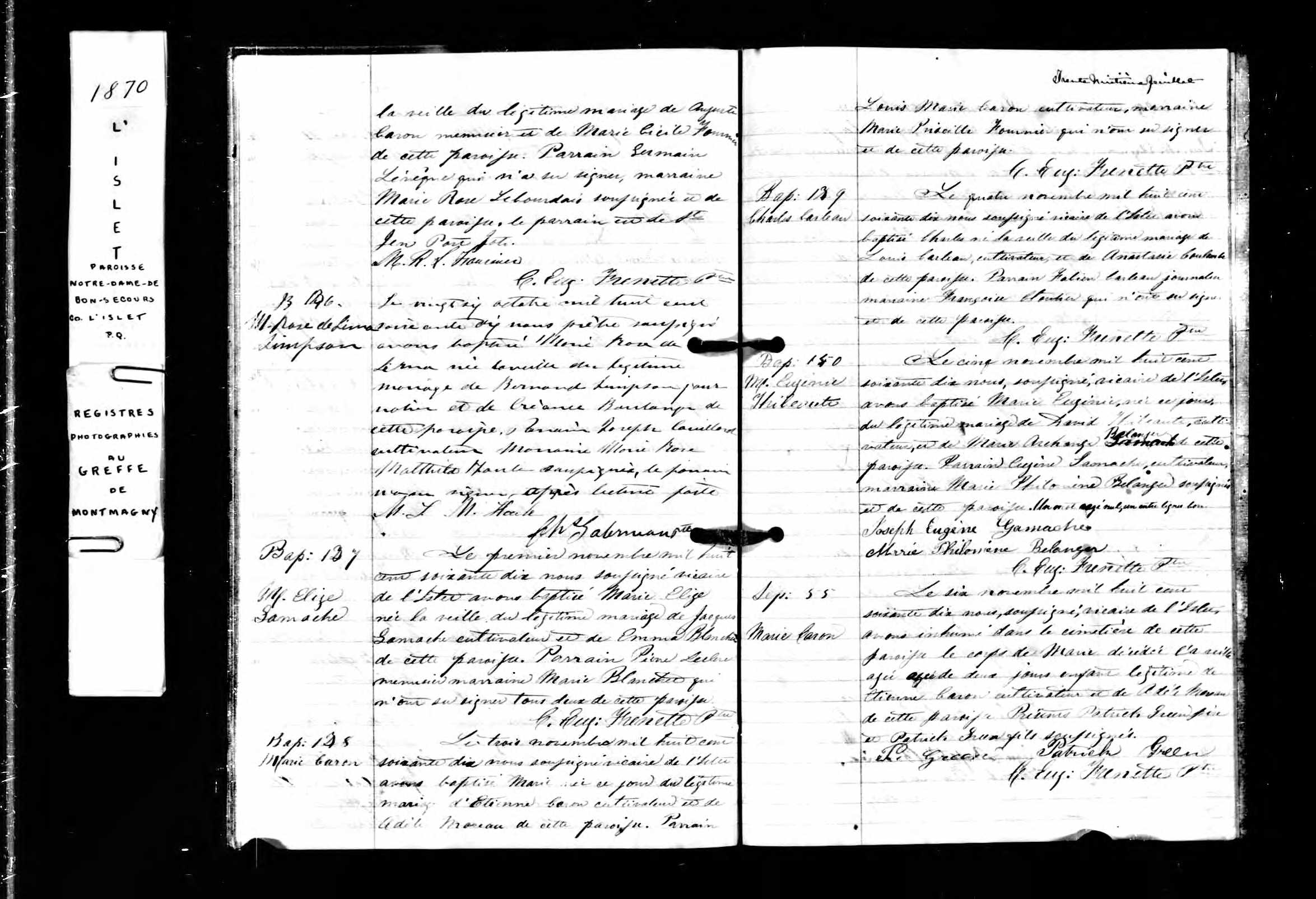 Acte de baptême