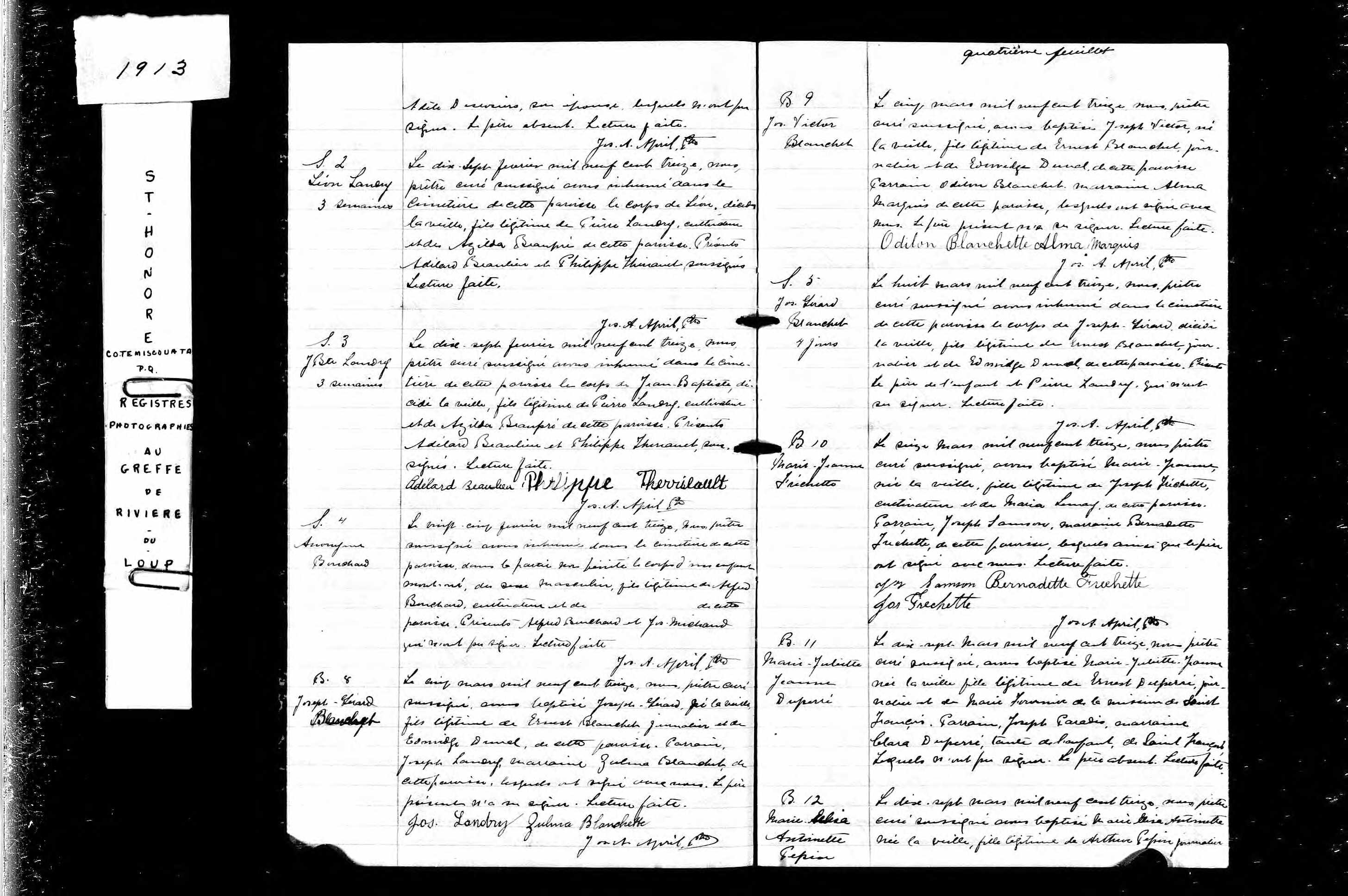 Acte de baptême