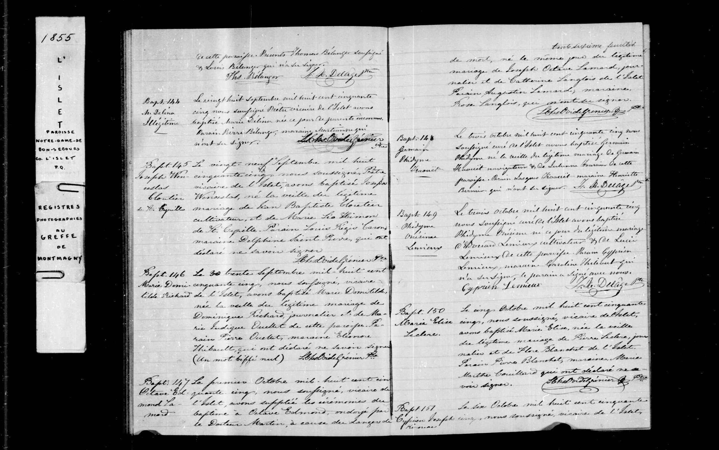 Acte de baptême Acte de baptême
