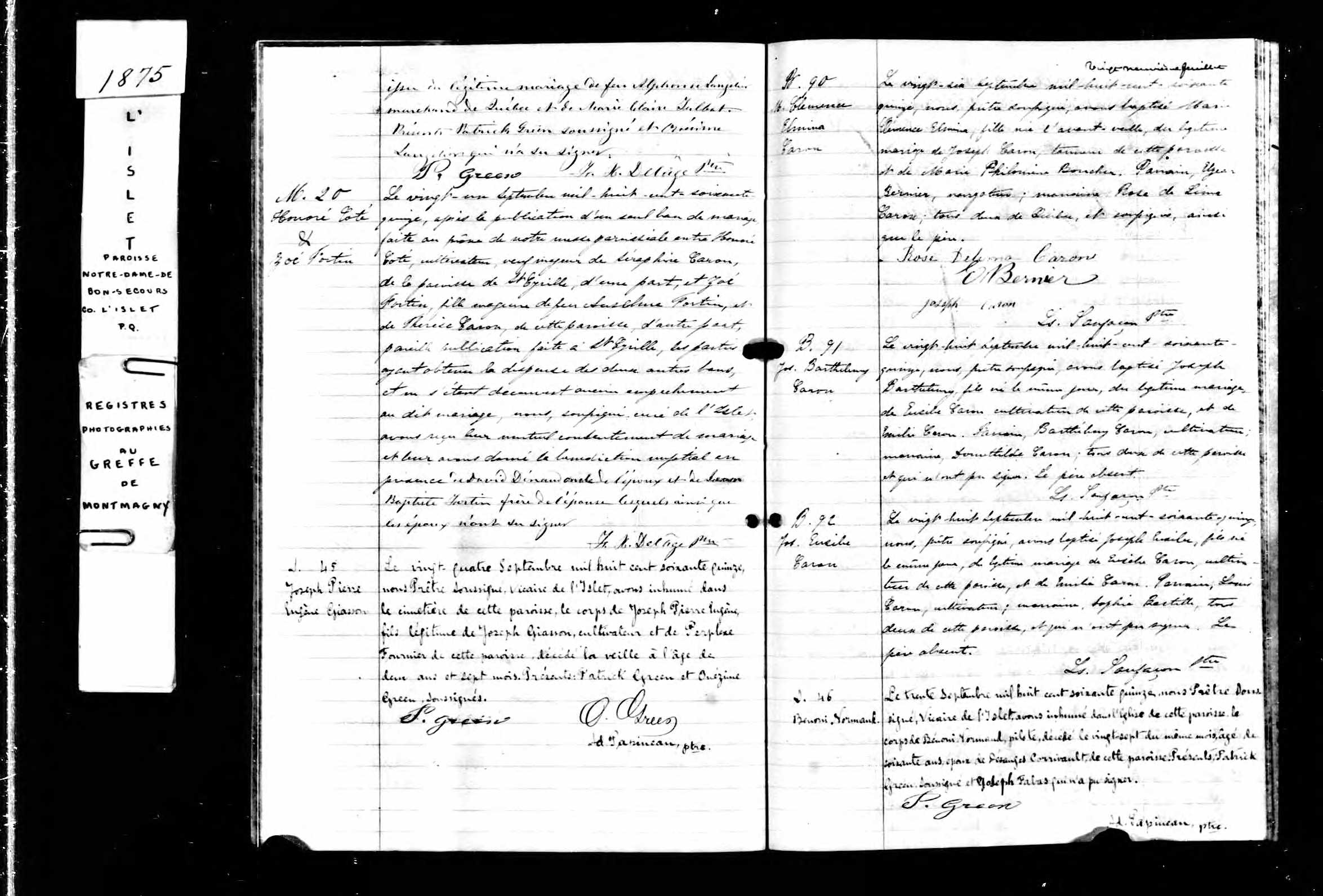 Acte de baptême