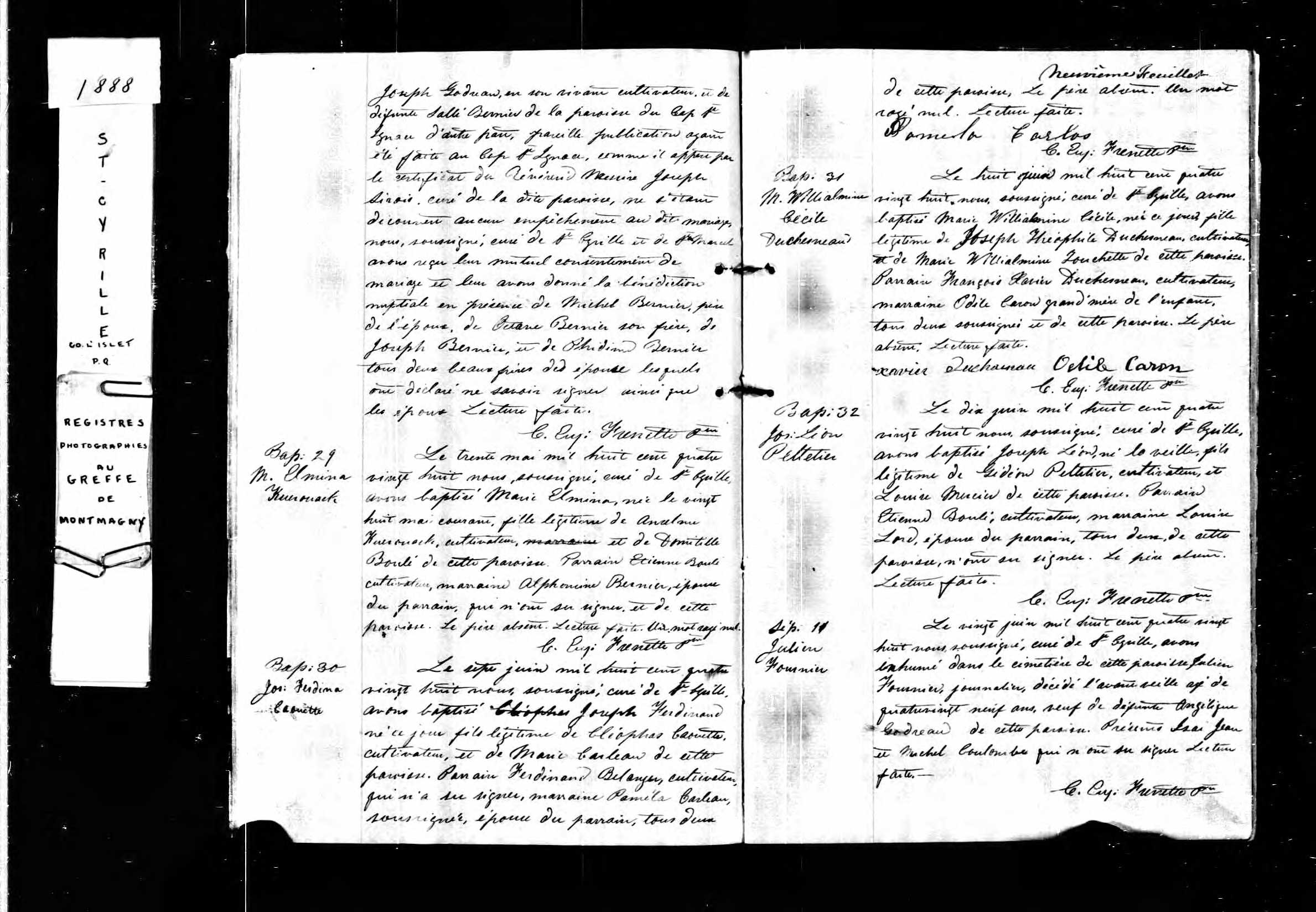 Acte de baptême