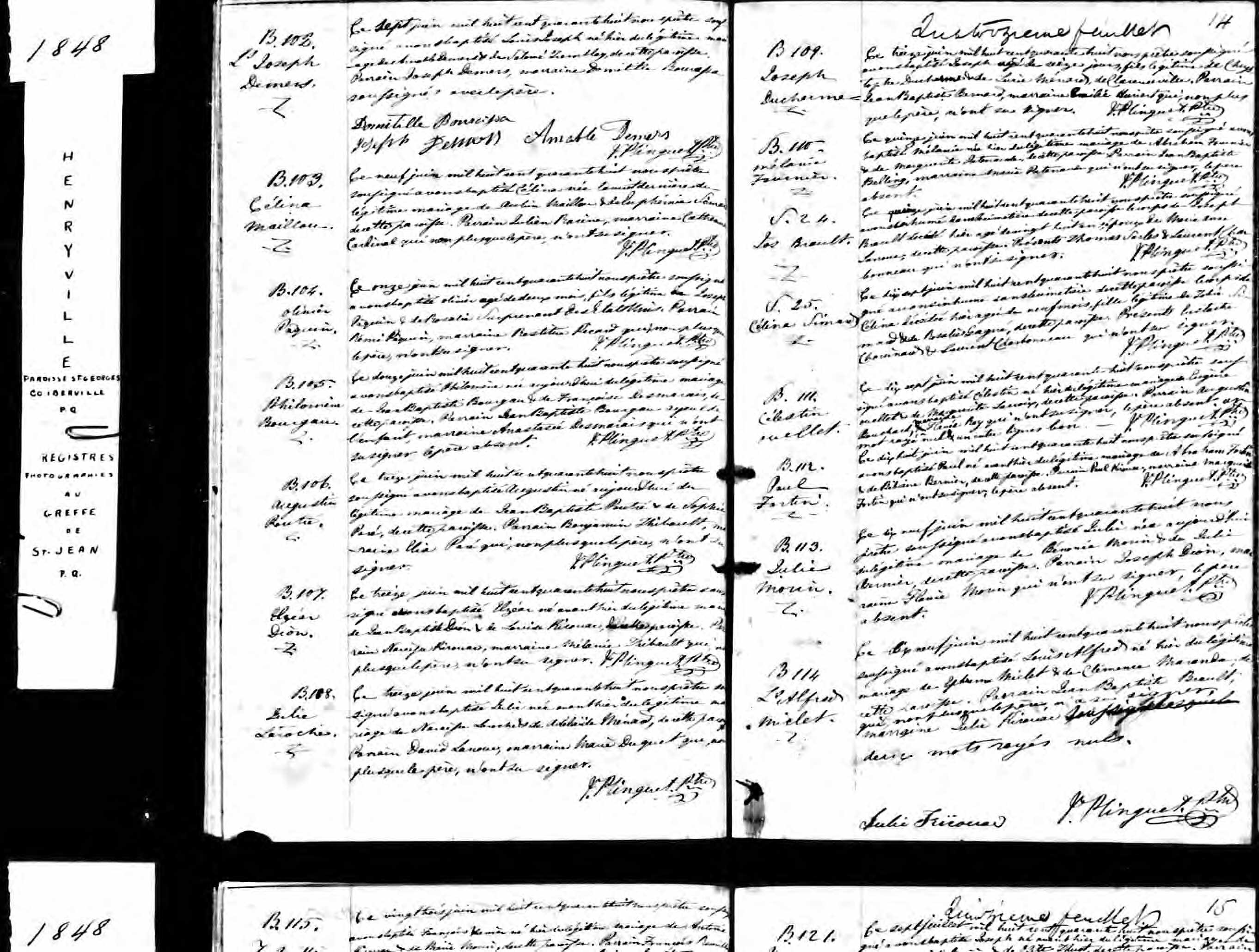 Acte de baptême