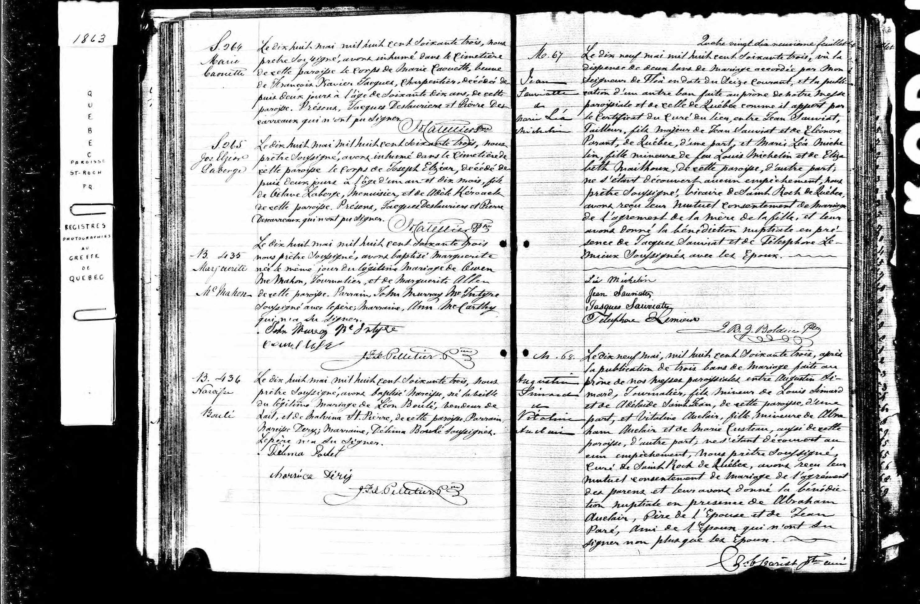 Acte de sépulture