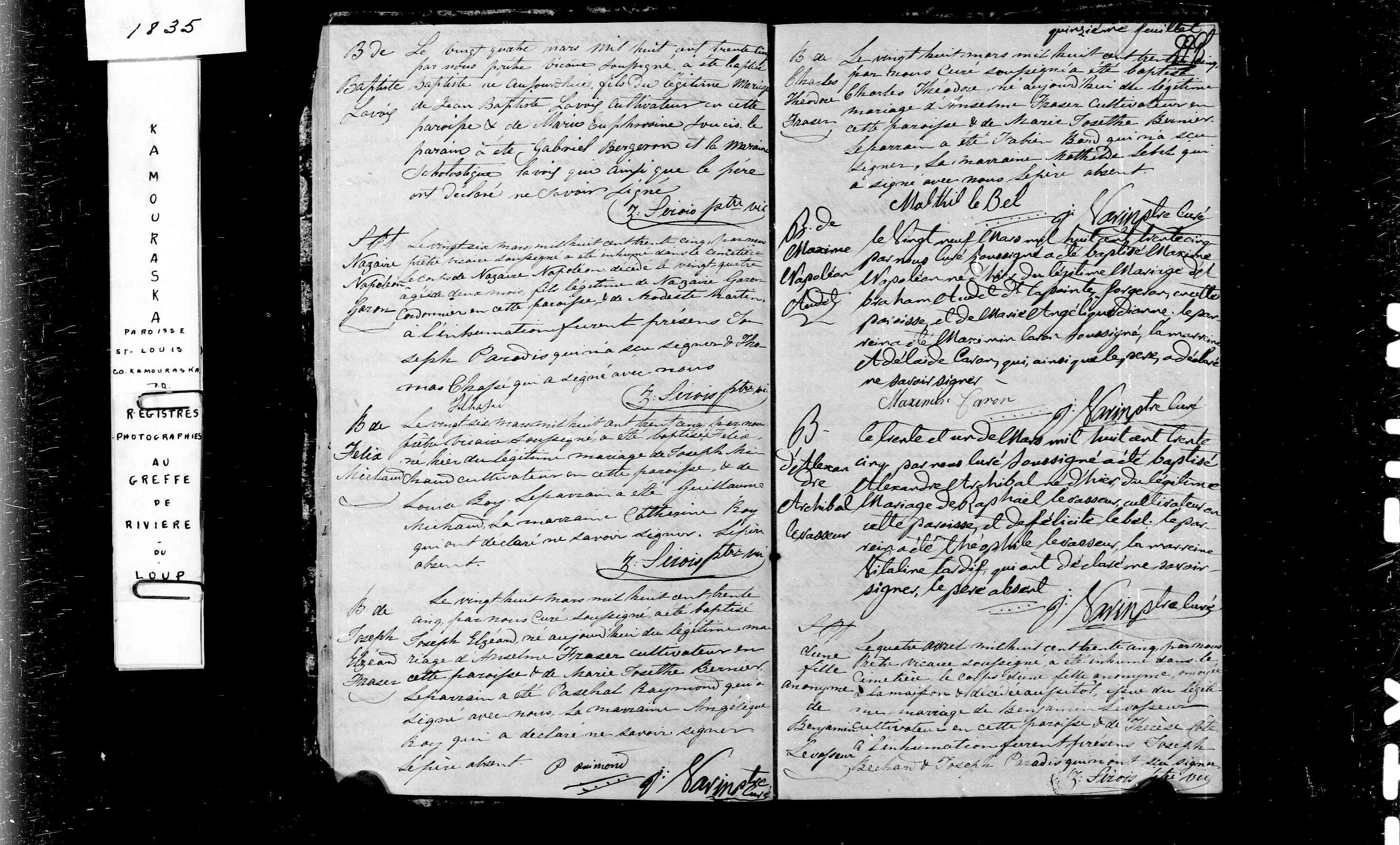 Acte de baptême