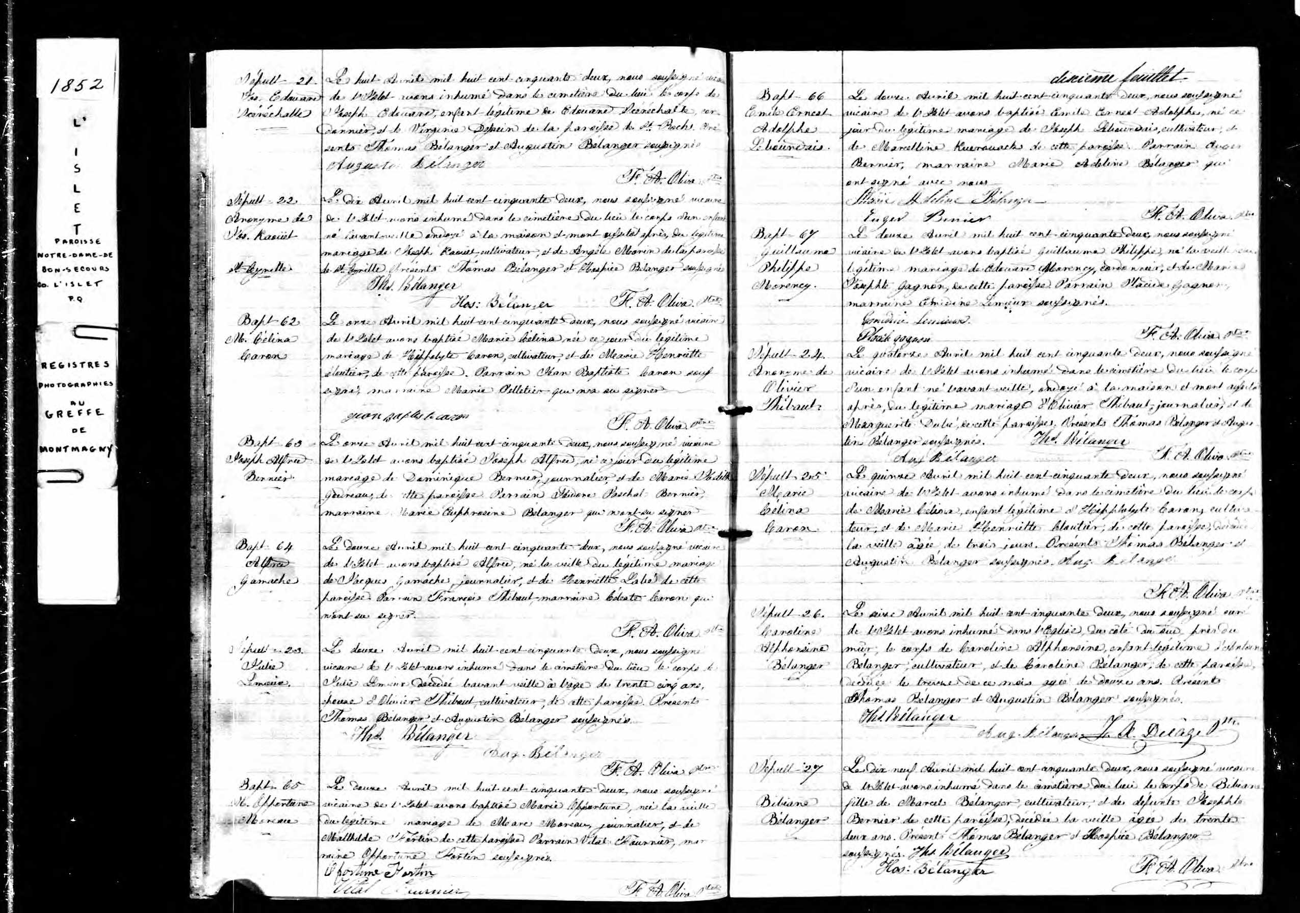 Acte de baptême