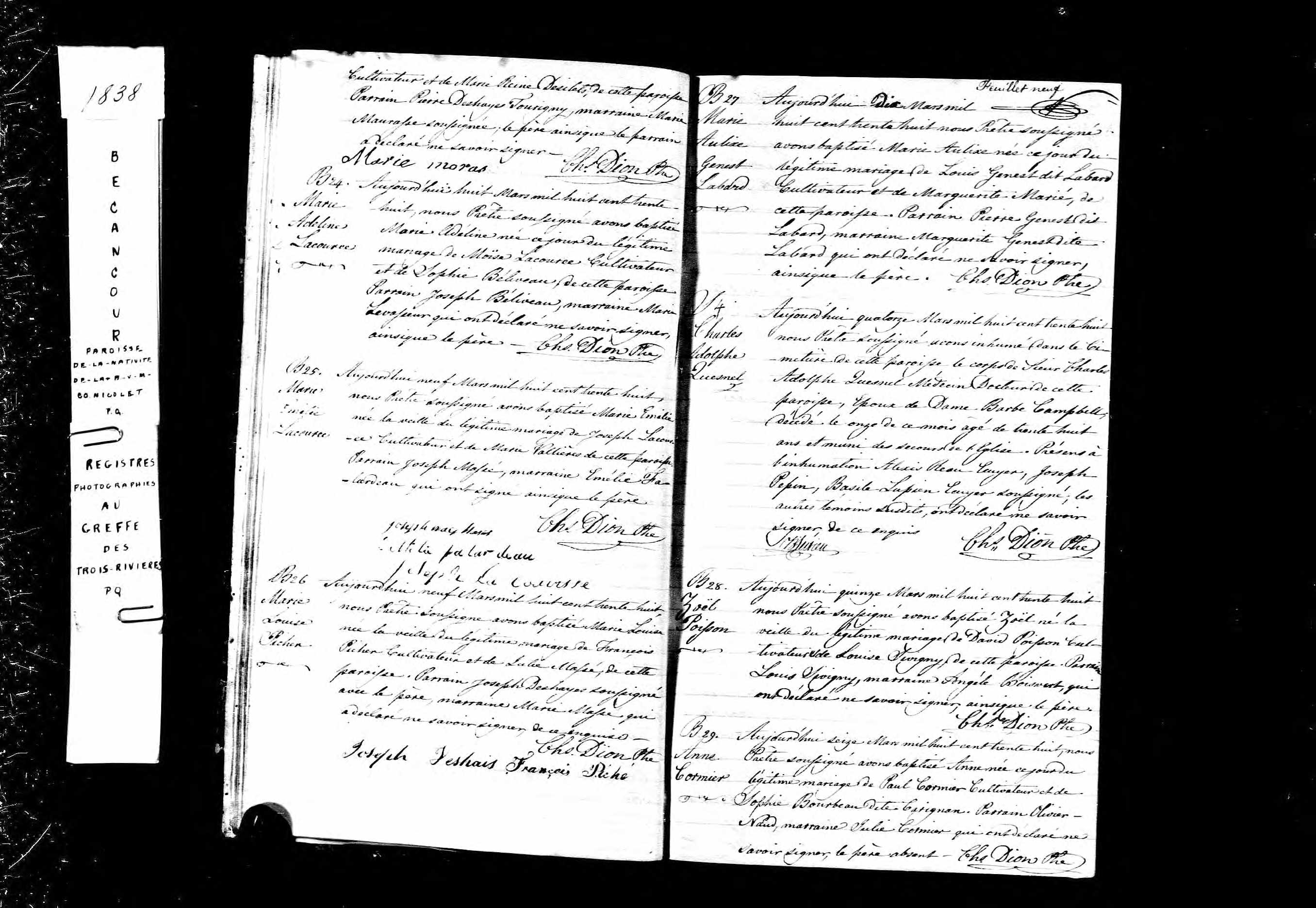 Acte de baptême