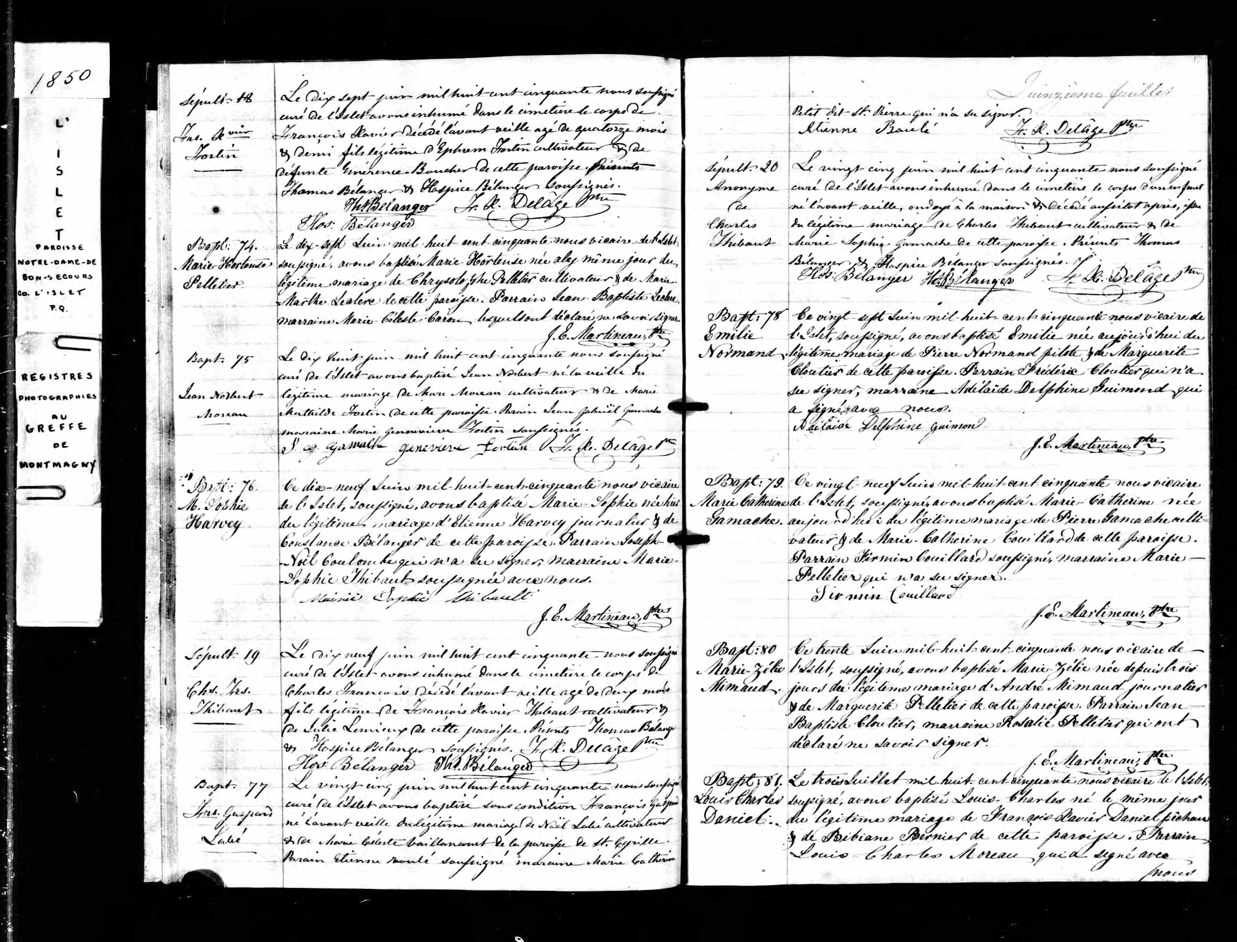 Acte de baptême