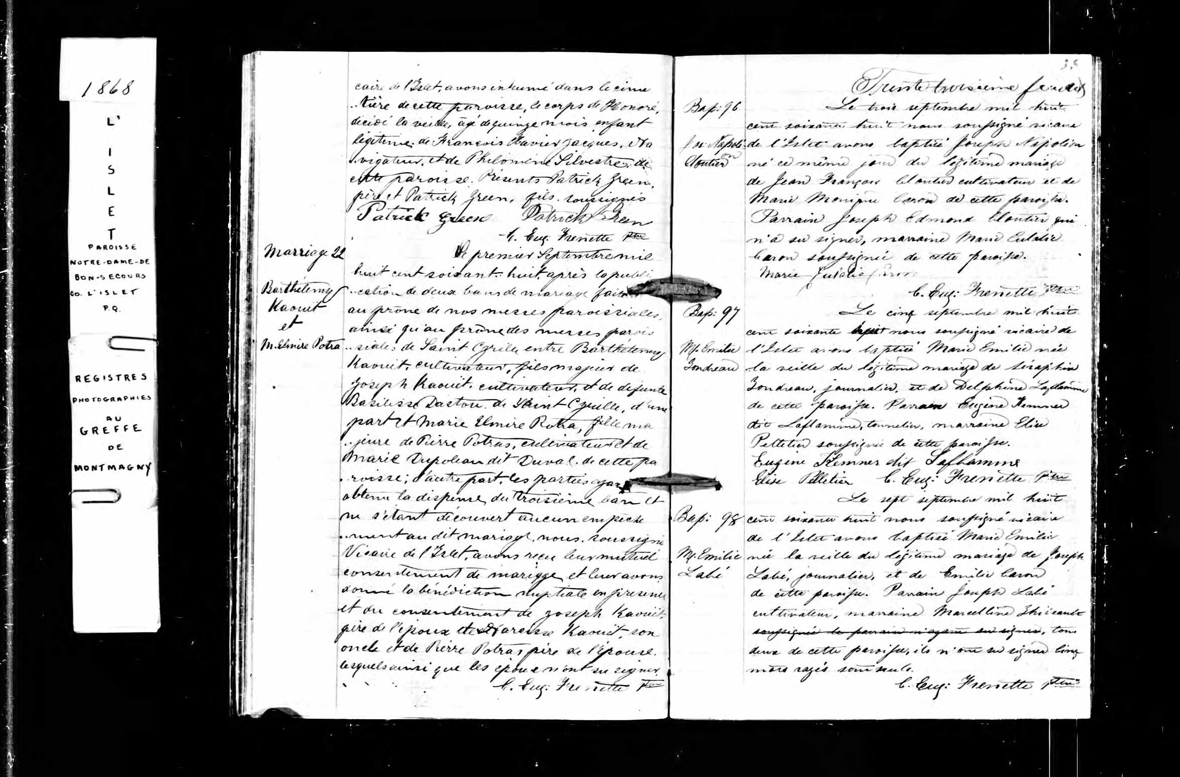 Acte de baptême