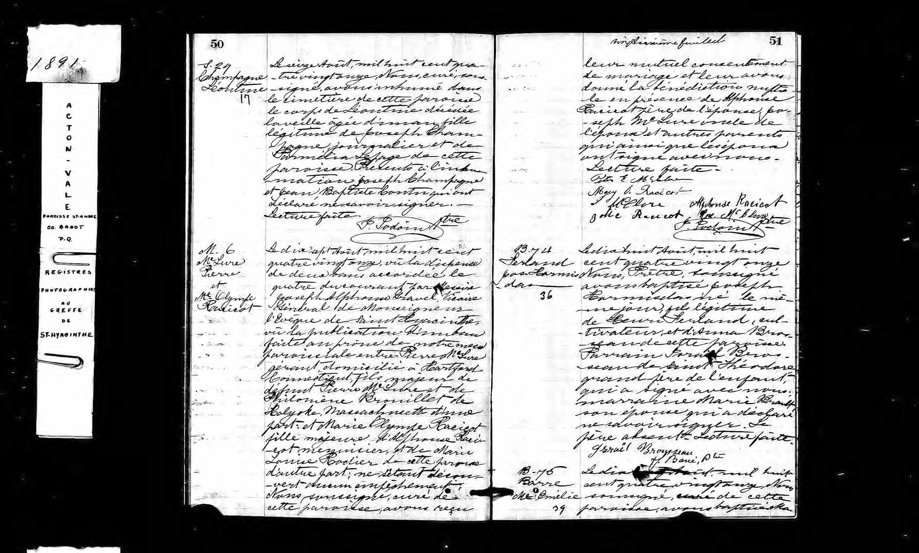 Acte de baptême