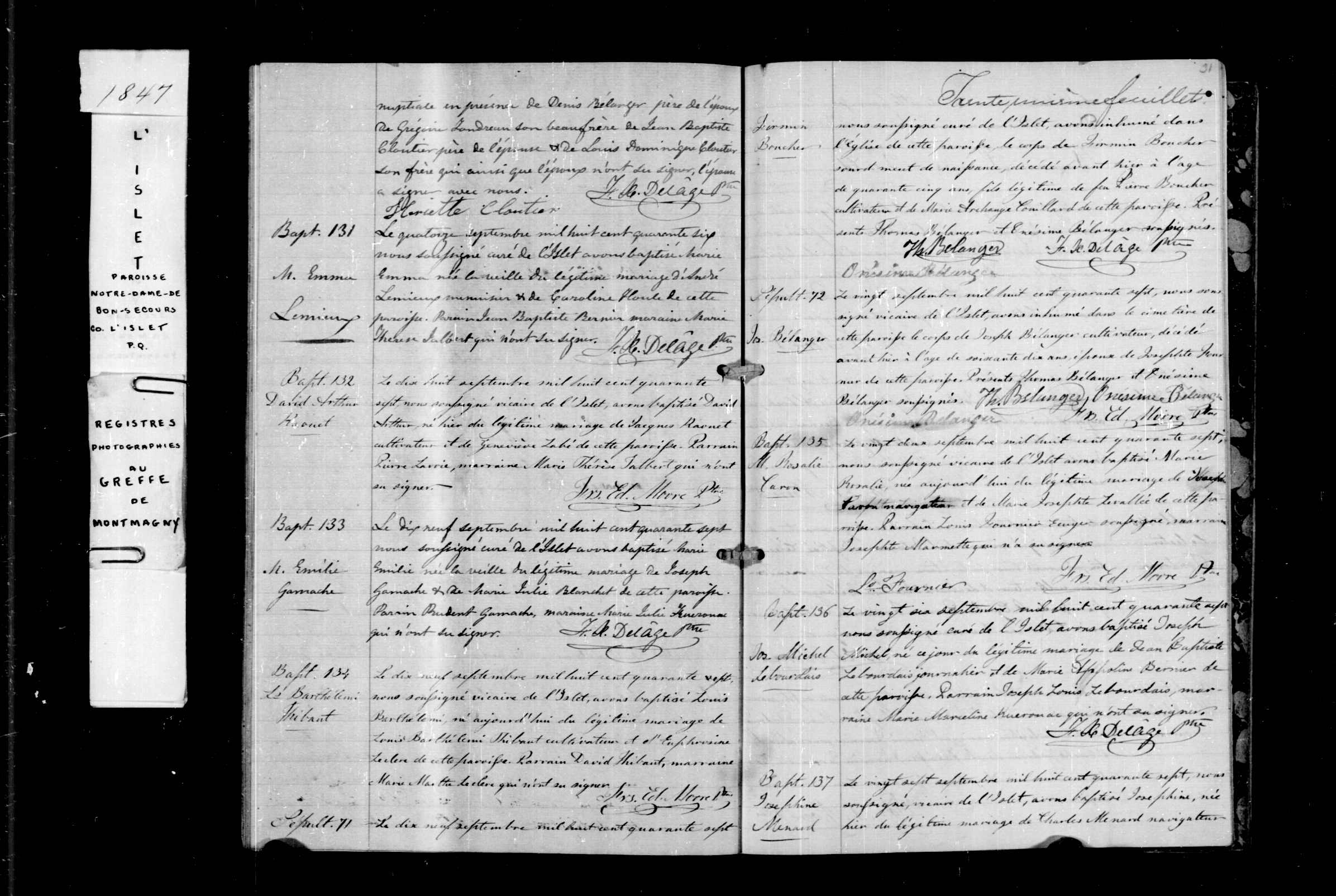 Acte de baptême