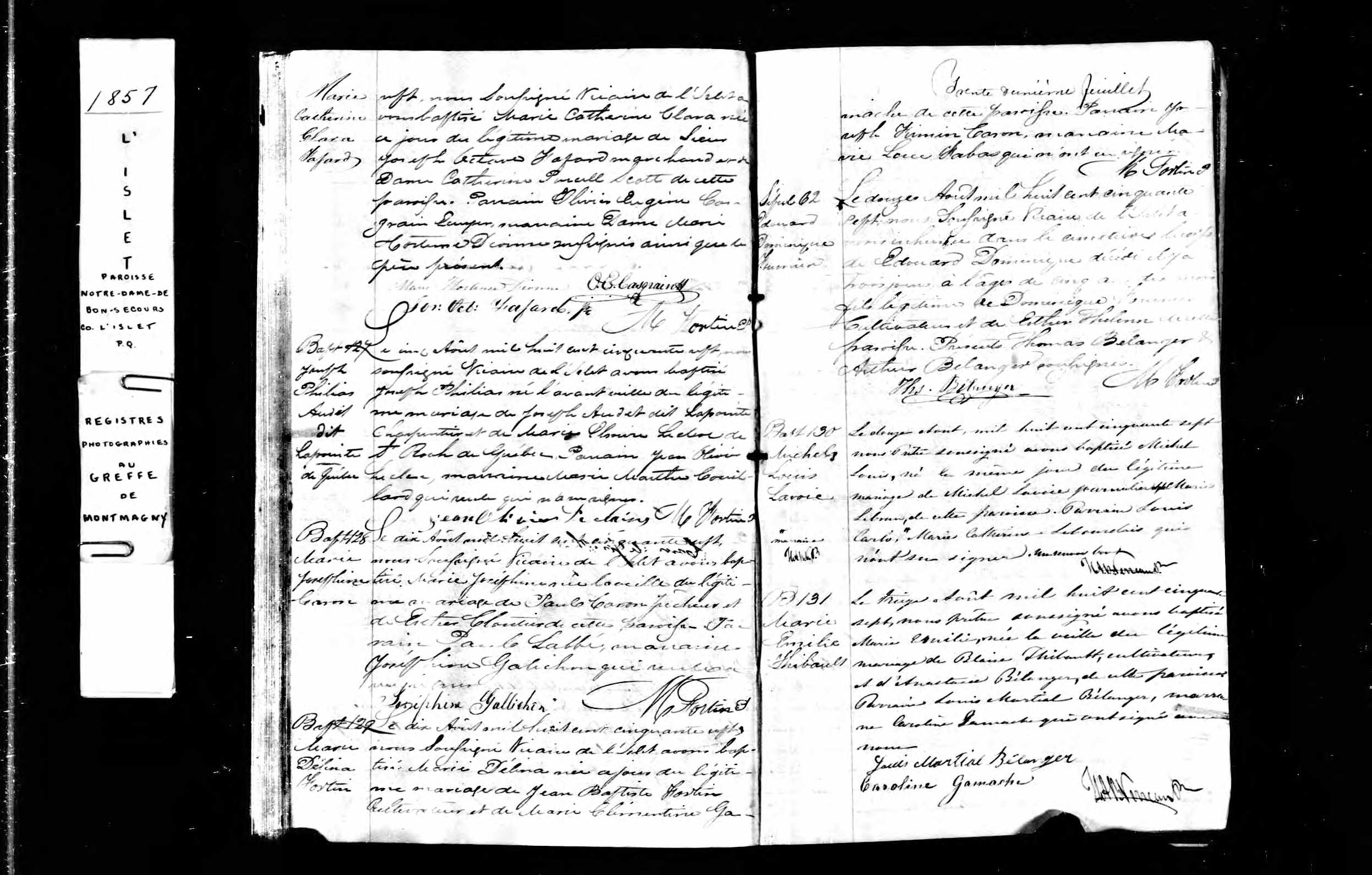 Acte de baptême