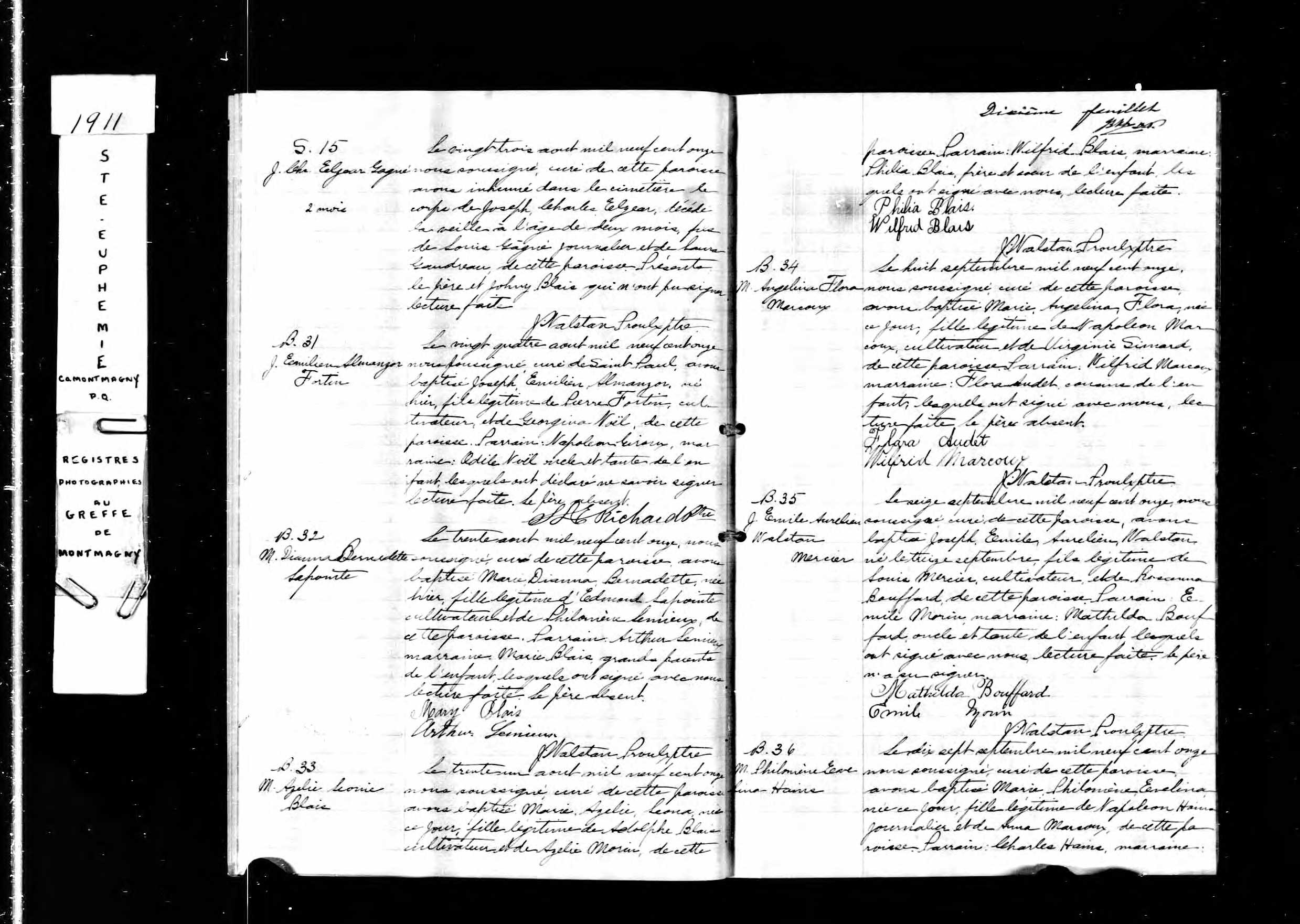 Acte de baptême