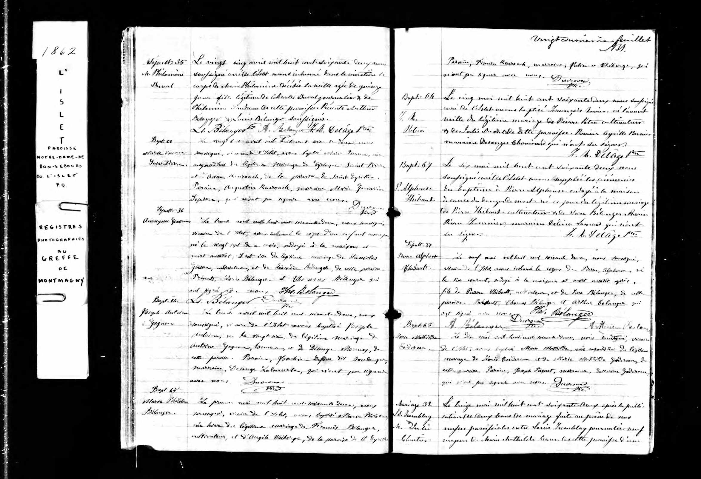 Acte de baptême