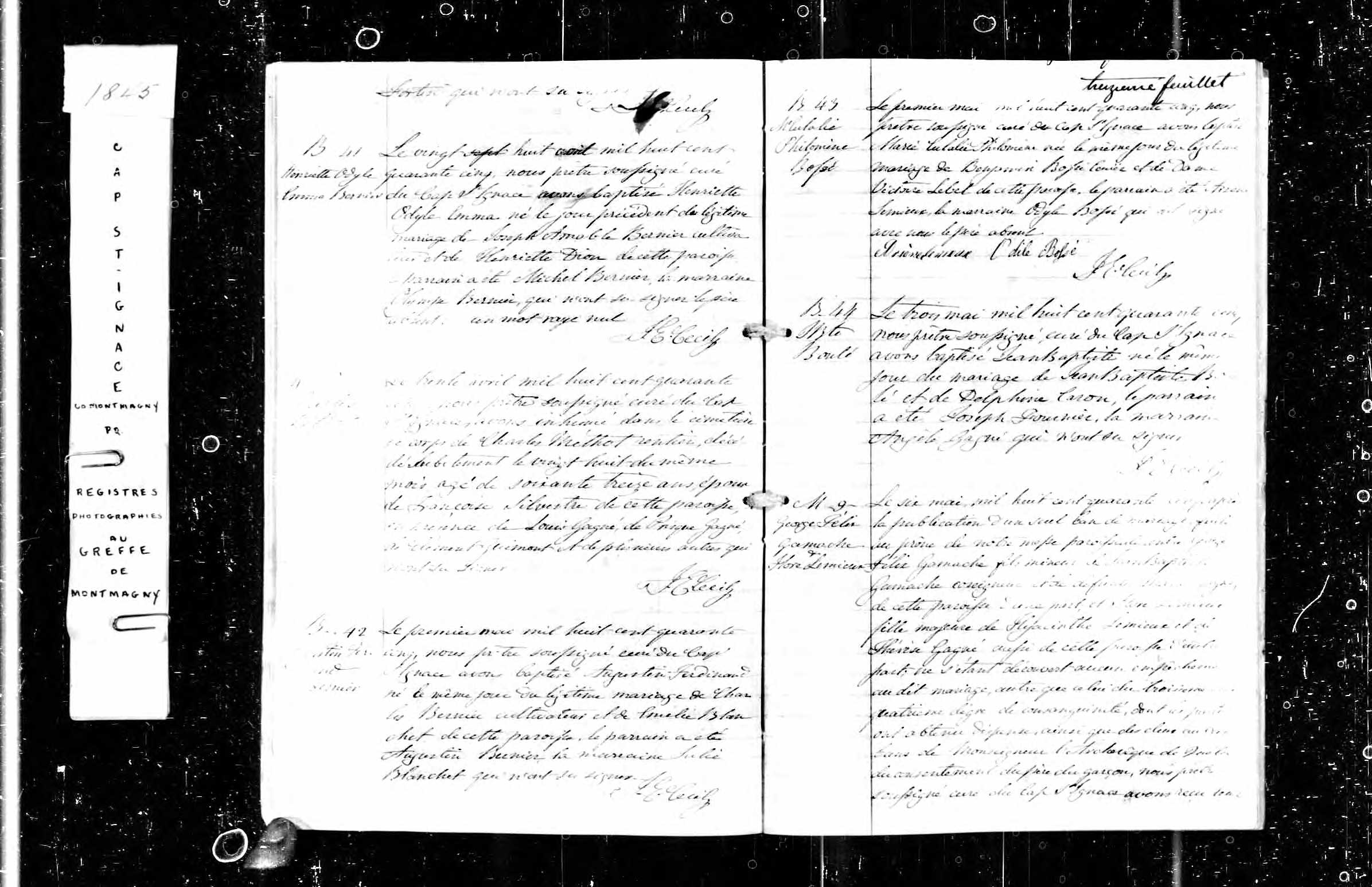 Acte de baptême