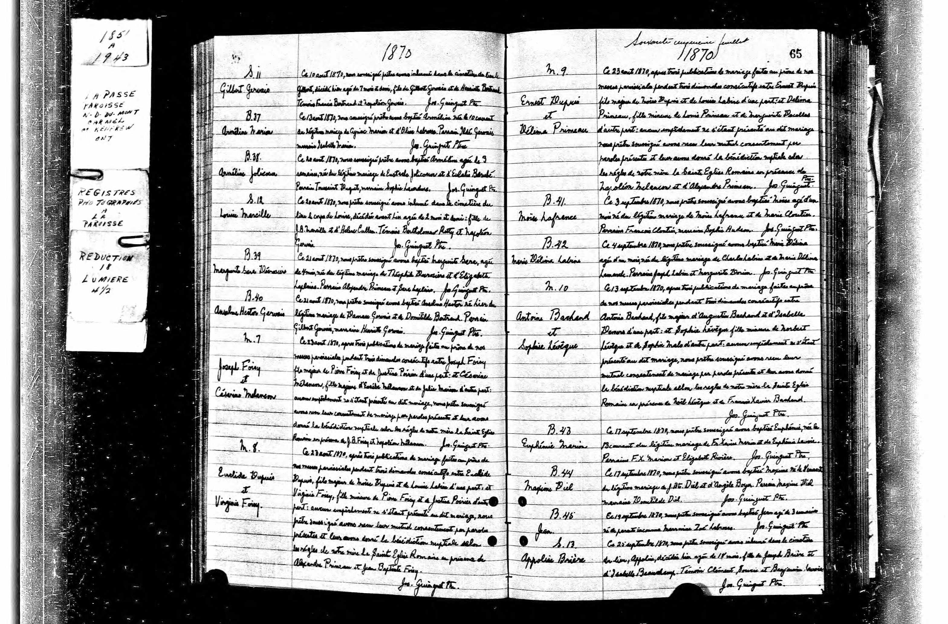 Acte de baptême