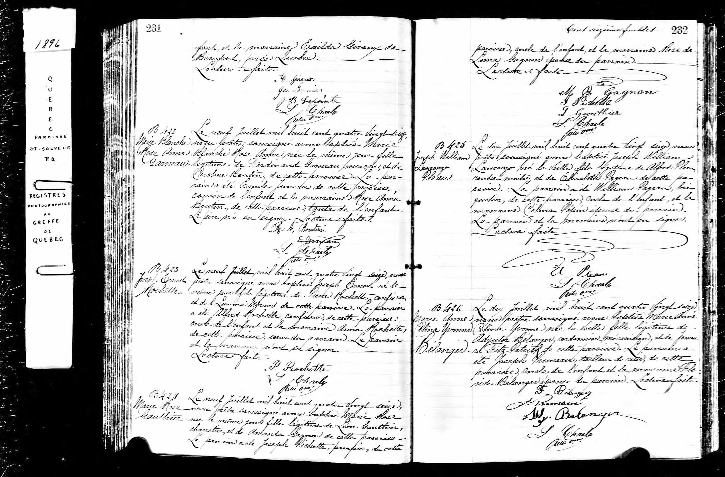 Acte de baptême