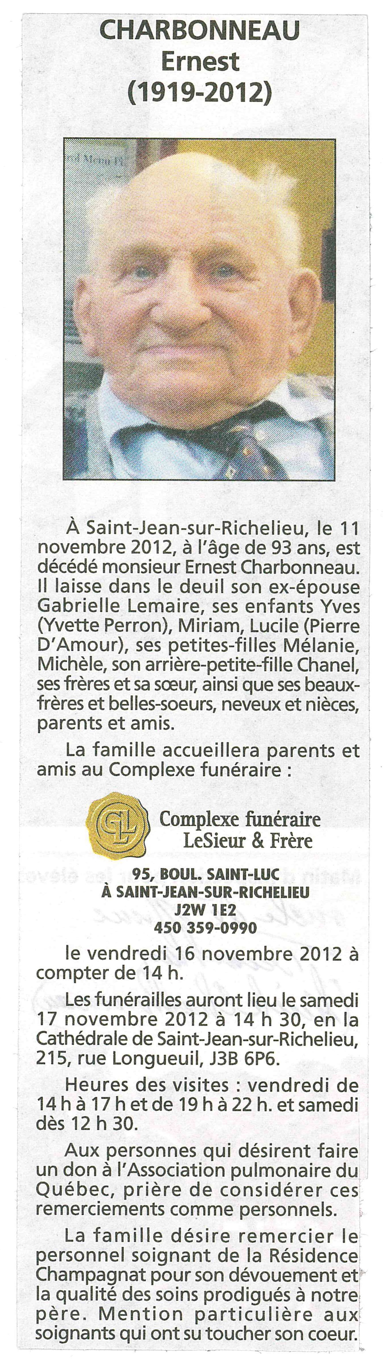 Nécrologie
