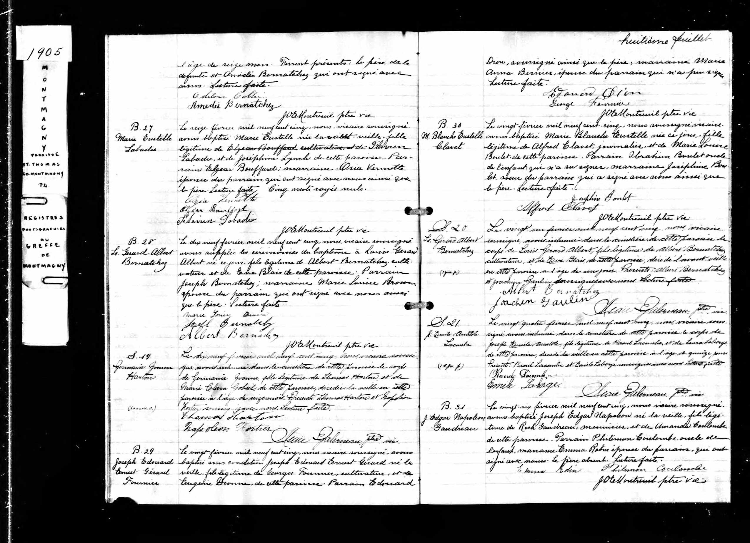 Acte de baptême