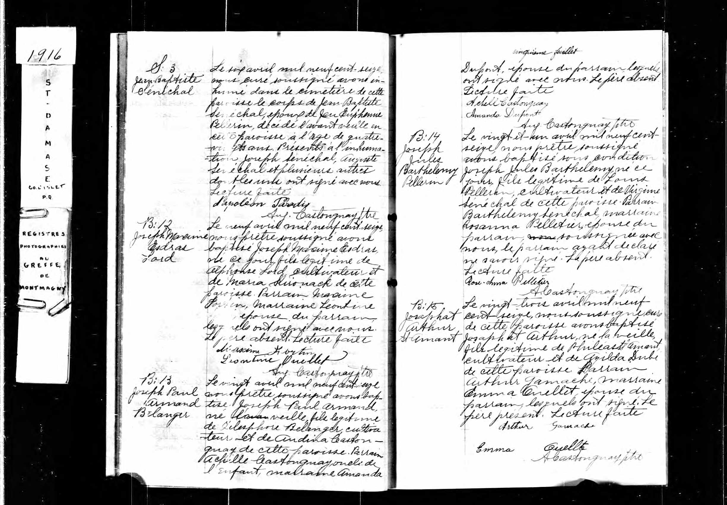 Acte de baptême