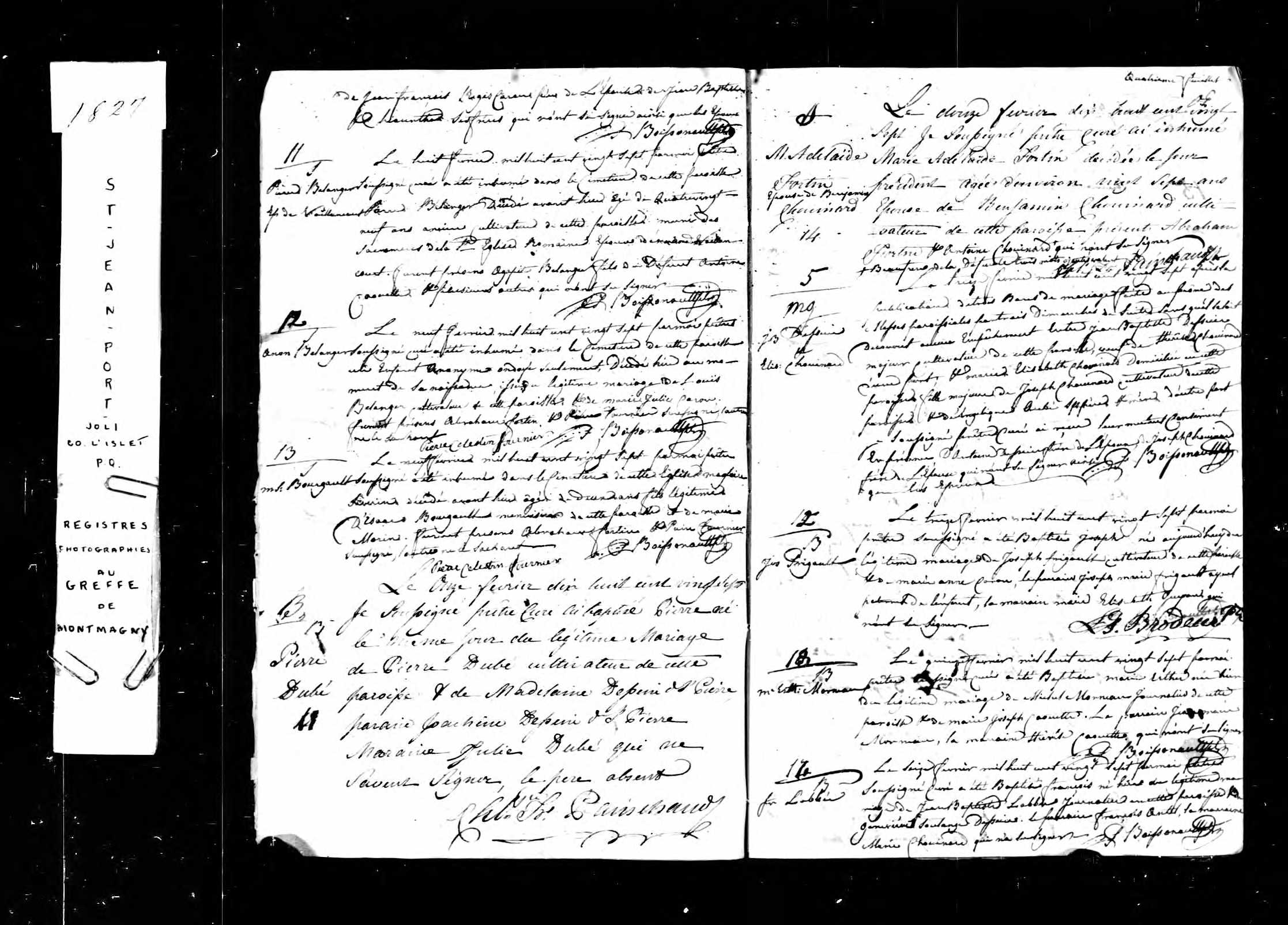 Acte de baptême