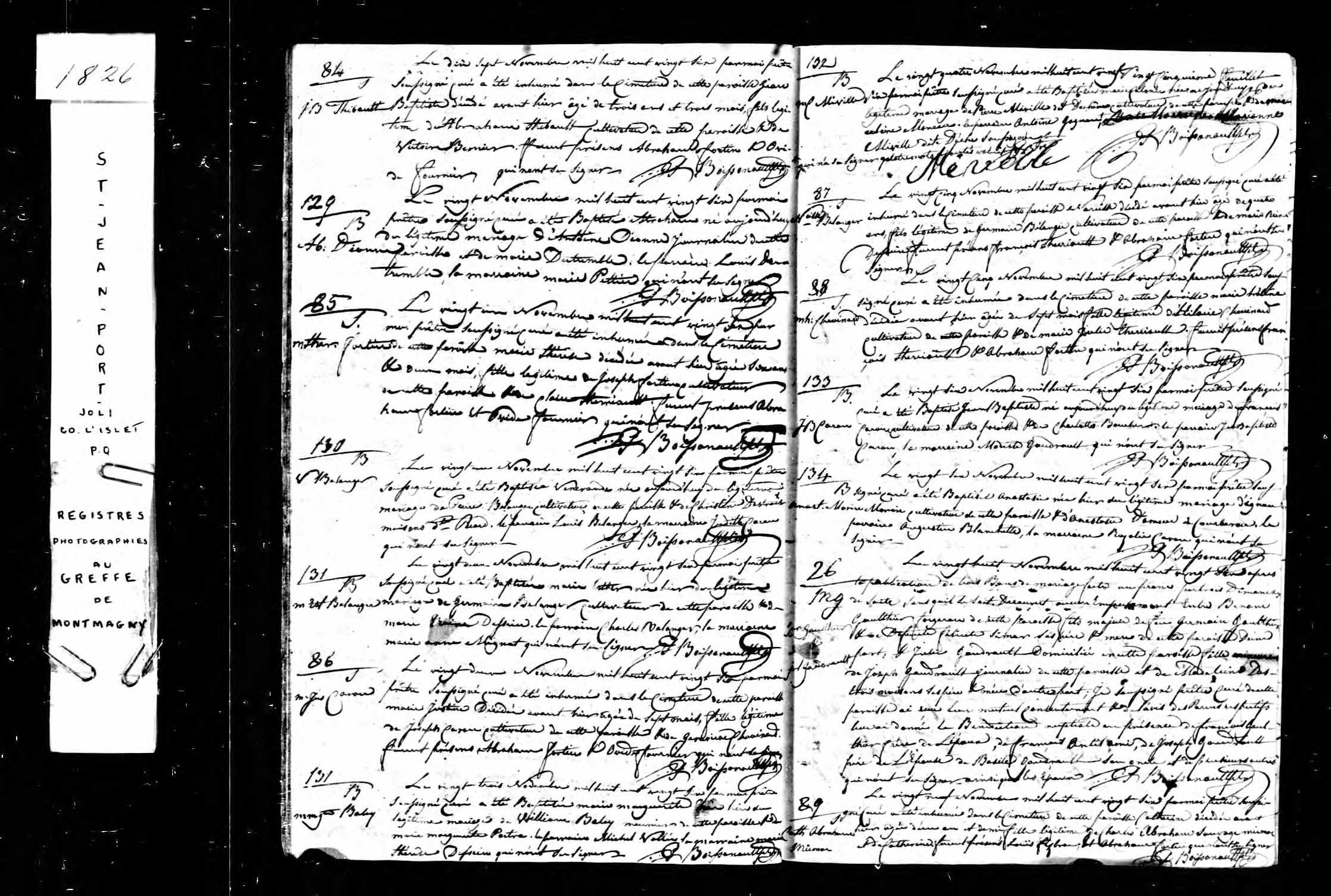 Acte de baptême
