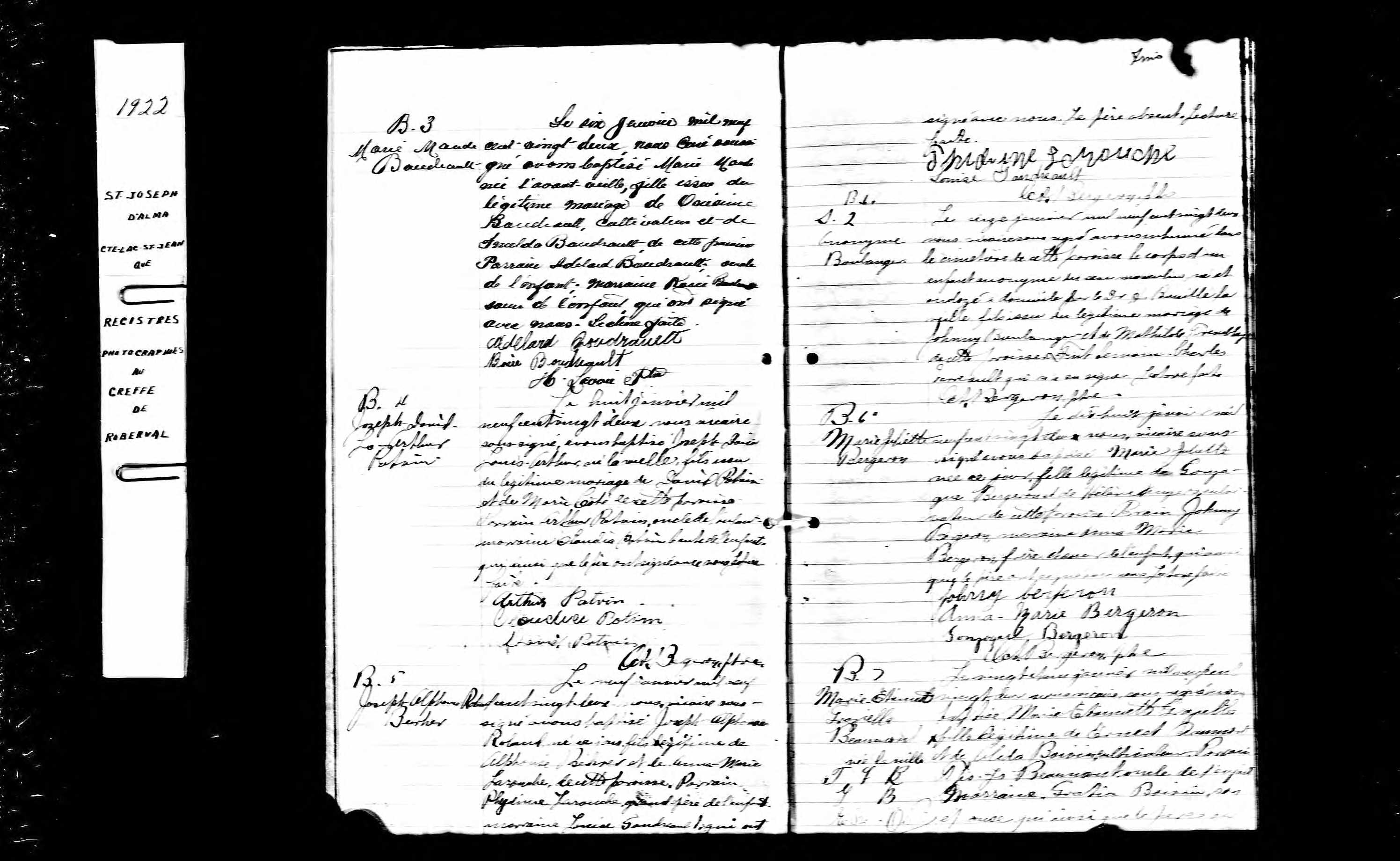 Acte de baptême