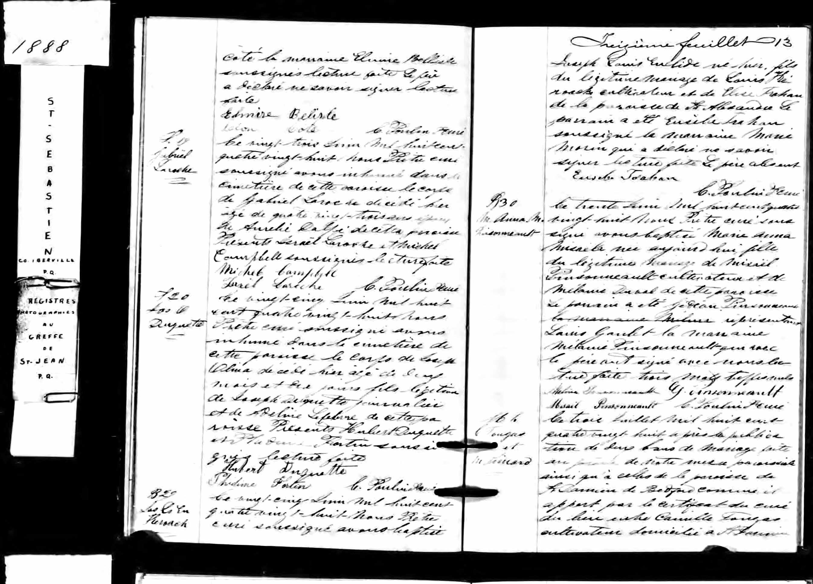 Acte de baptême