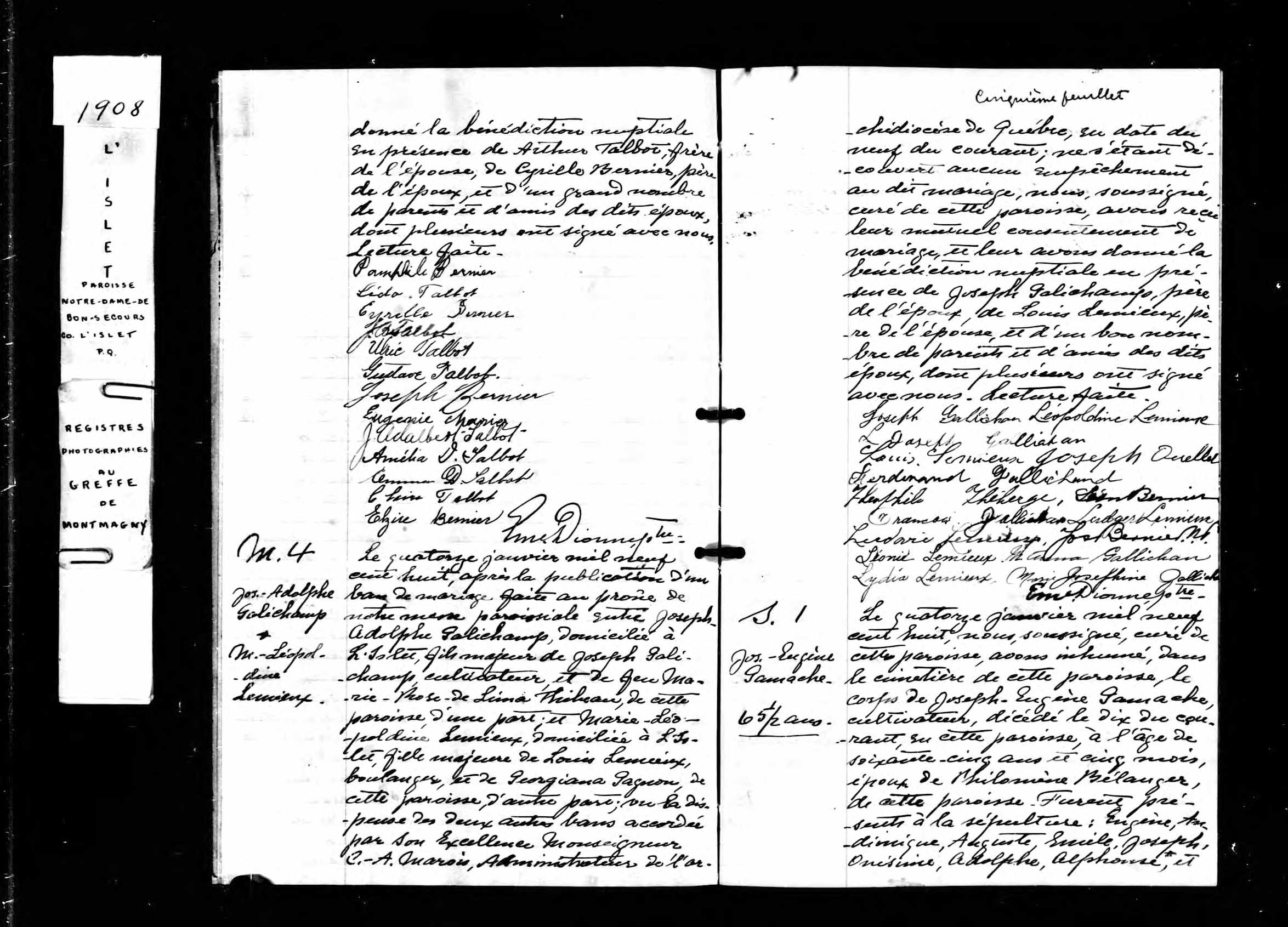  Acte de sépulture