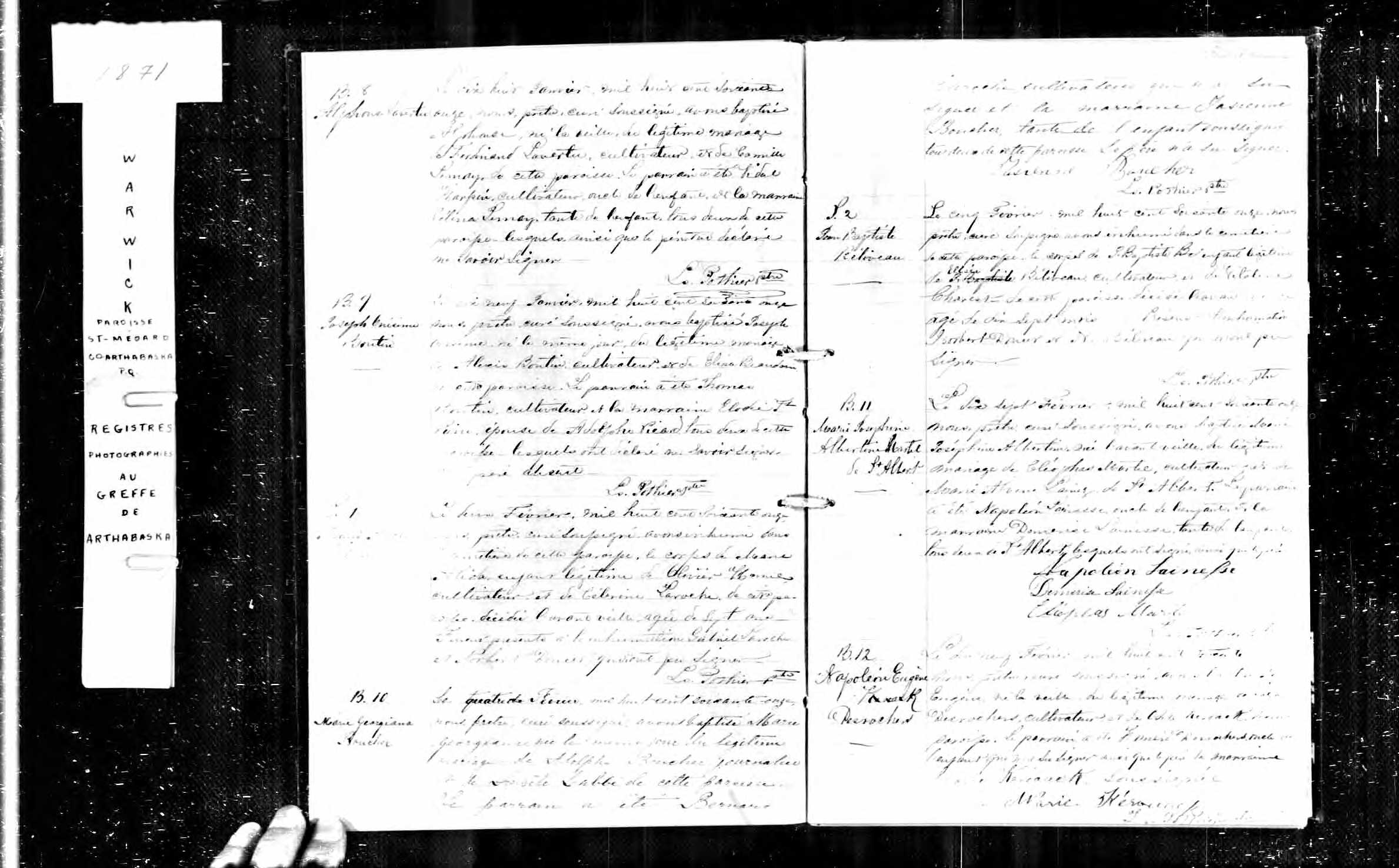 Acte de baptême