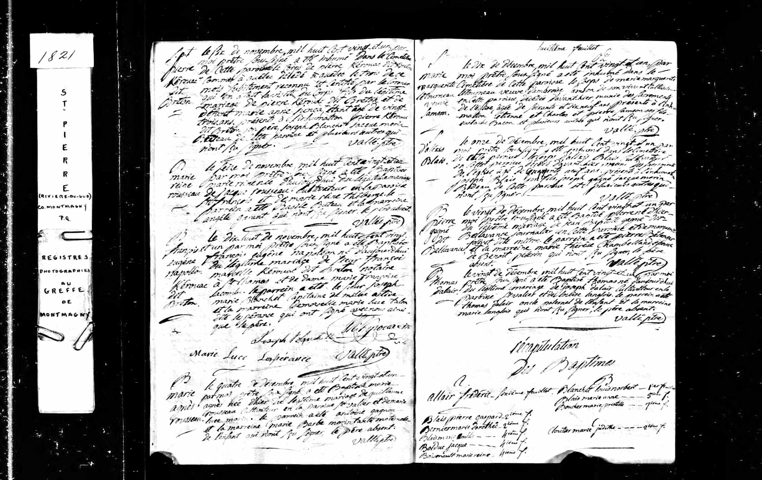 Acte de baptême