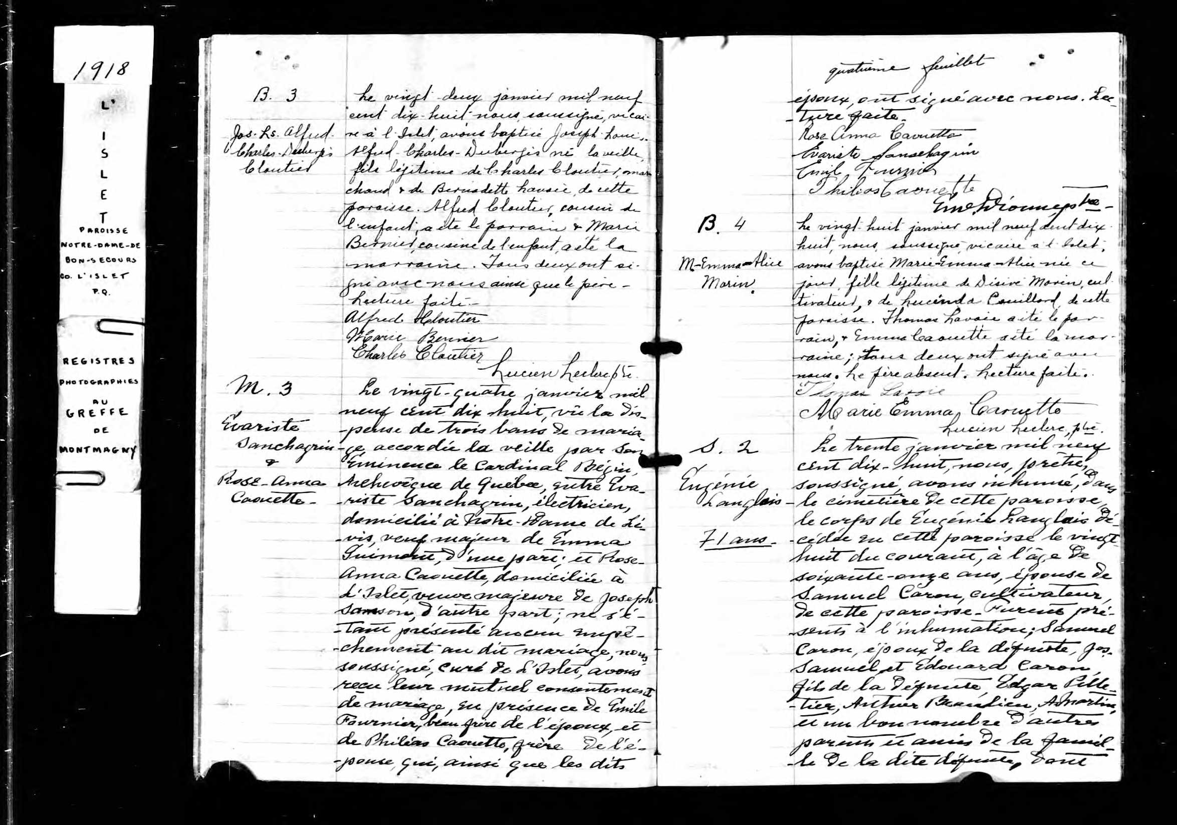  Acte de sépulture