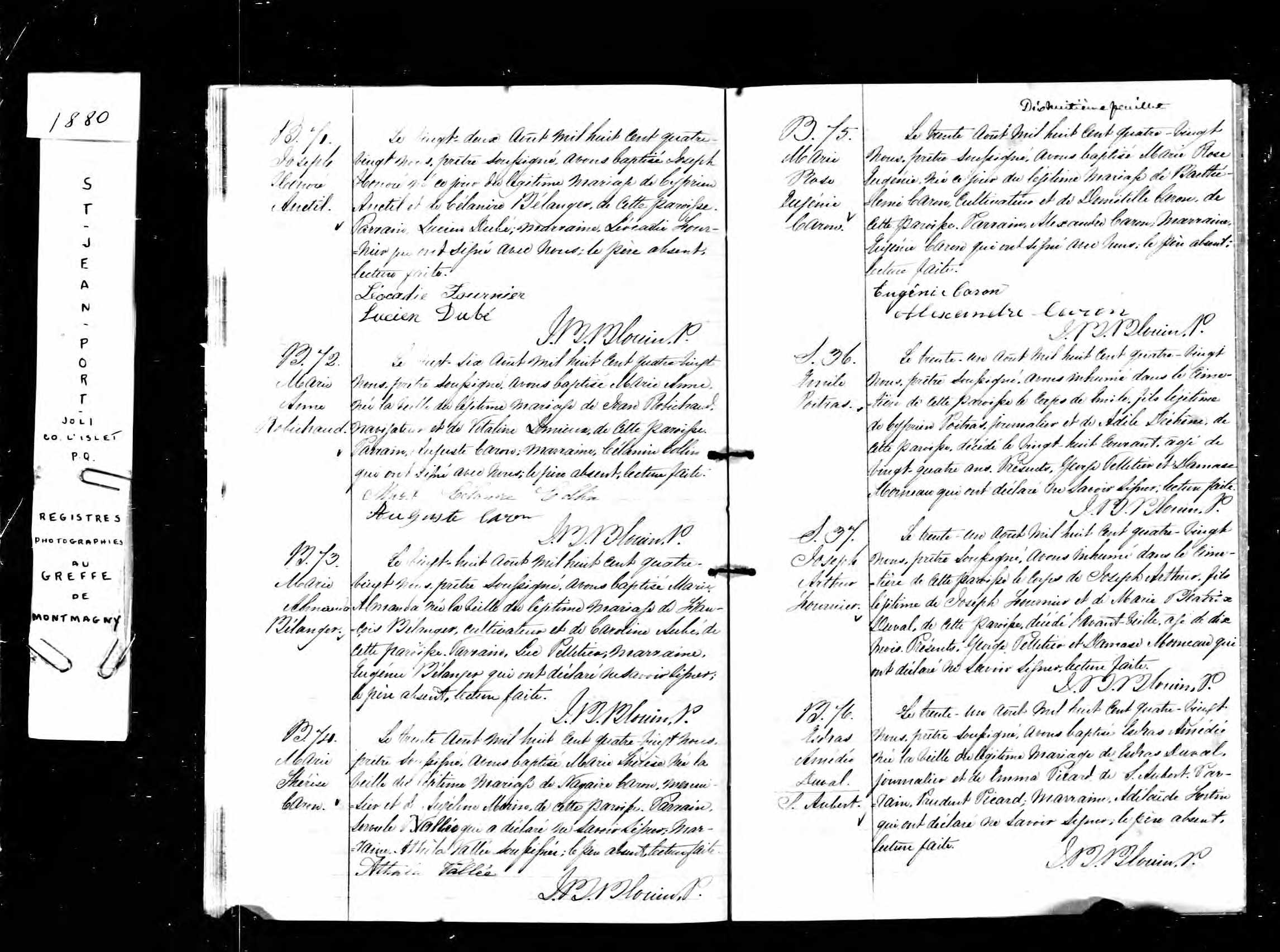 Acte de baptême