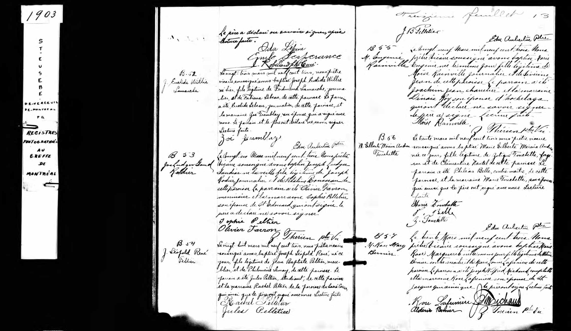 Acte de baptême