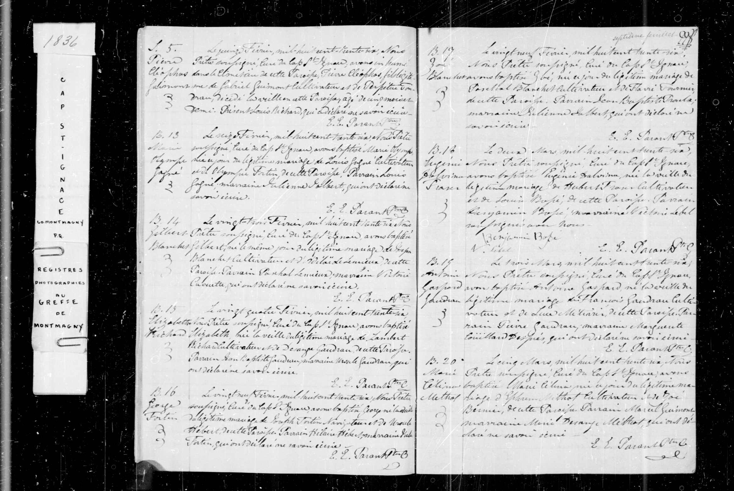 Acte de baptême Acte de baptême
