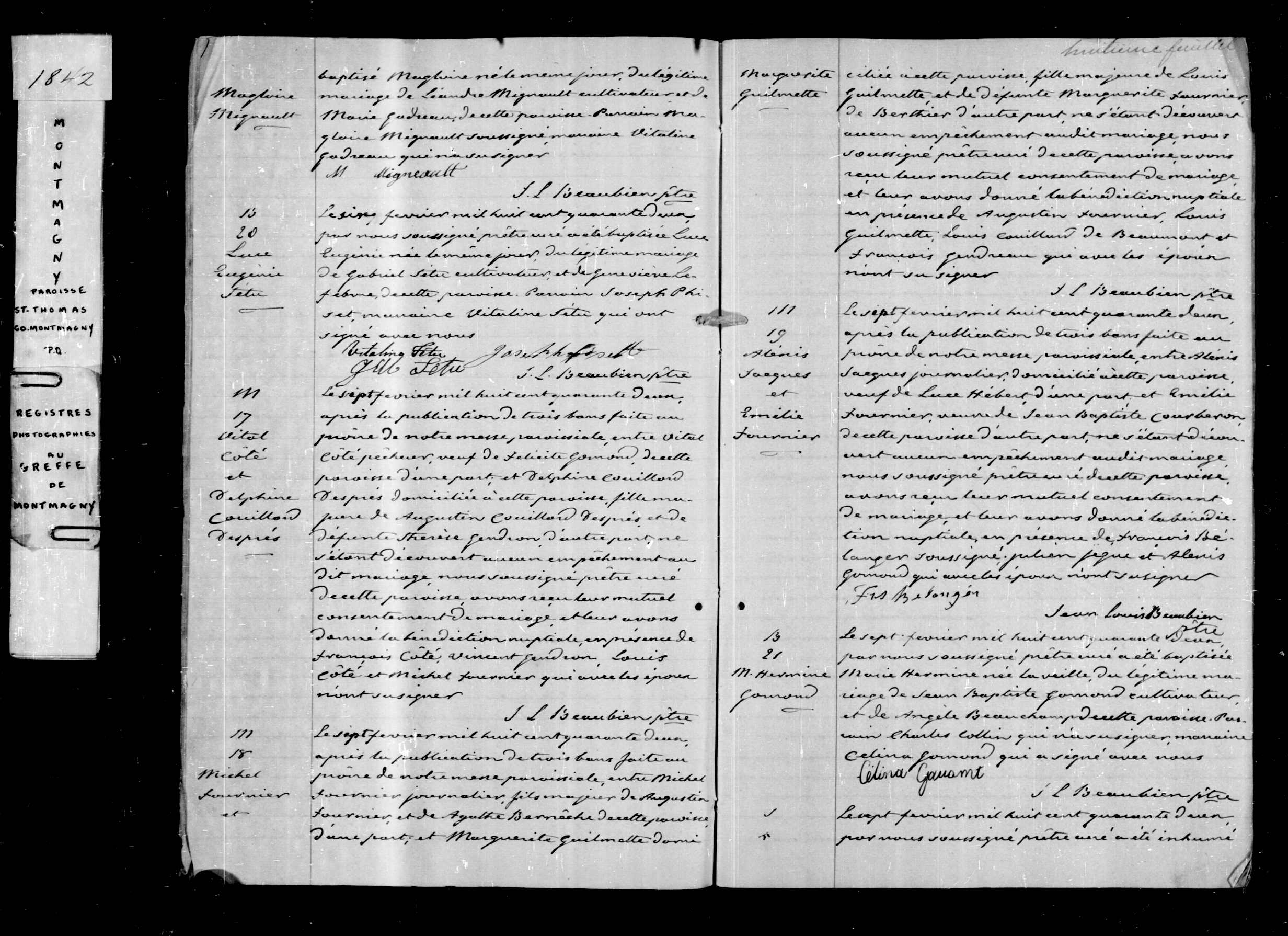 Acte de sépulture