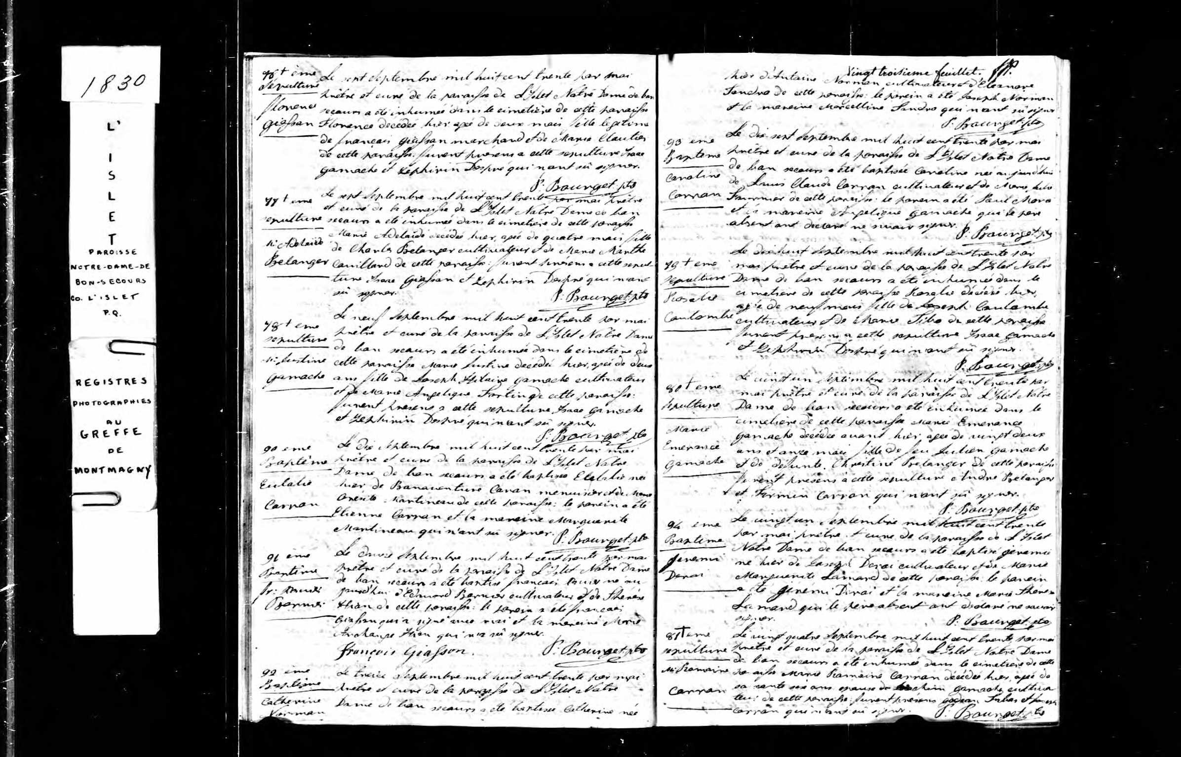 Acte de baptême