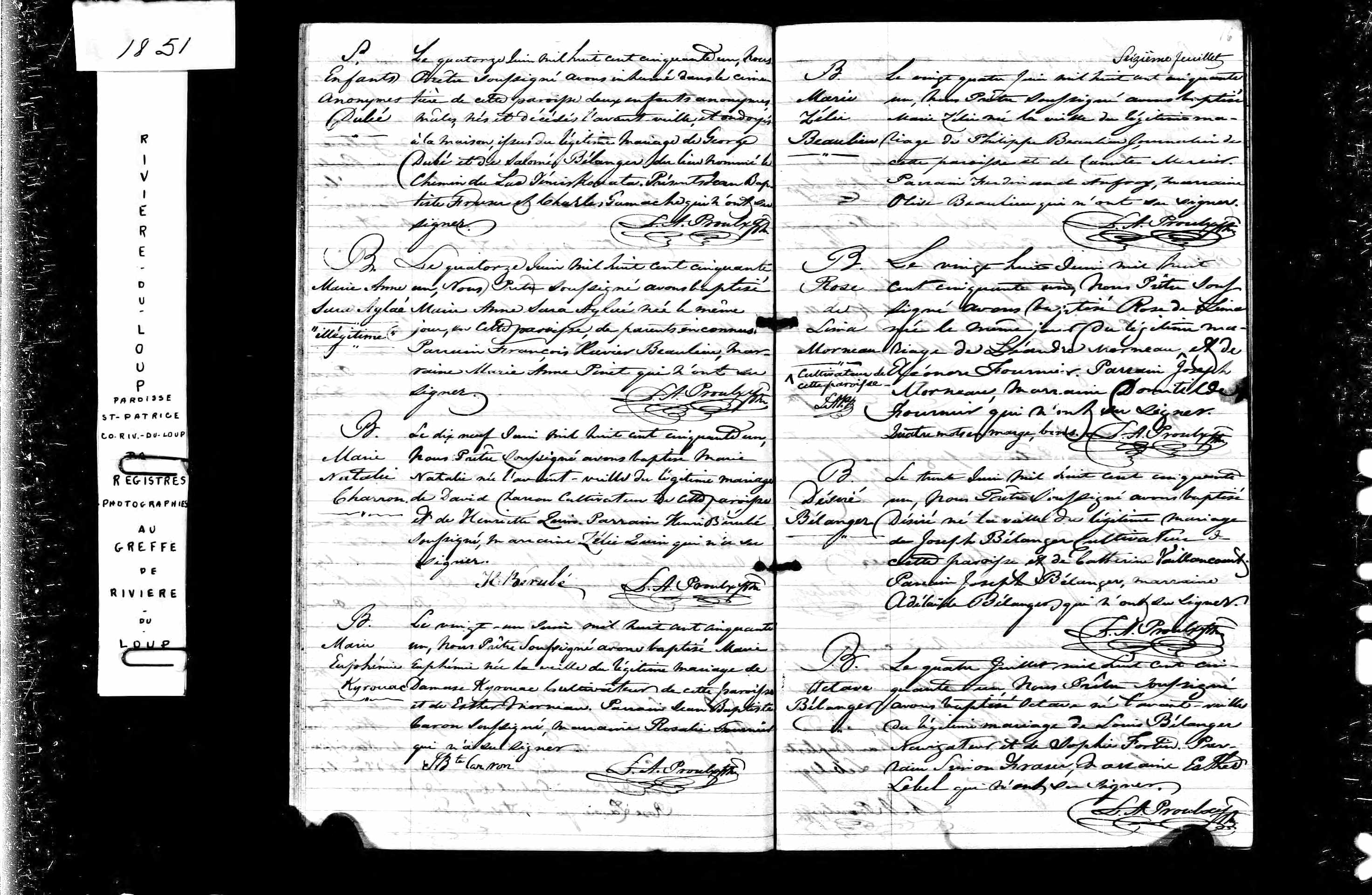 Acte de baptême Acte de baptême