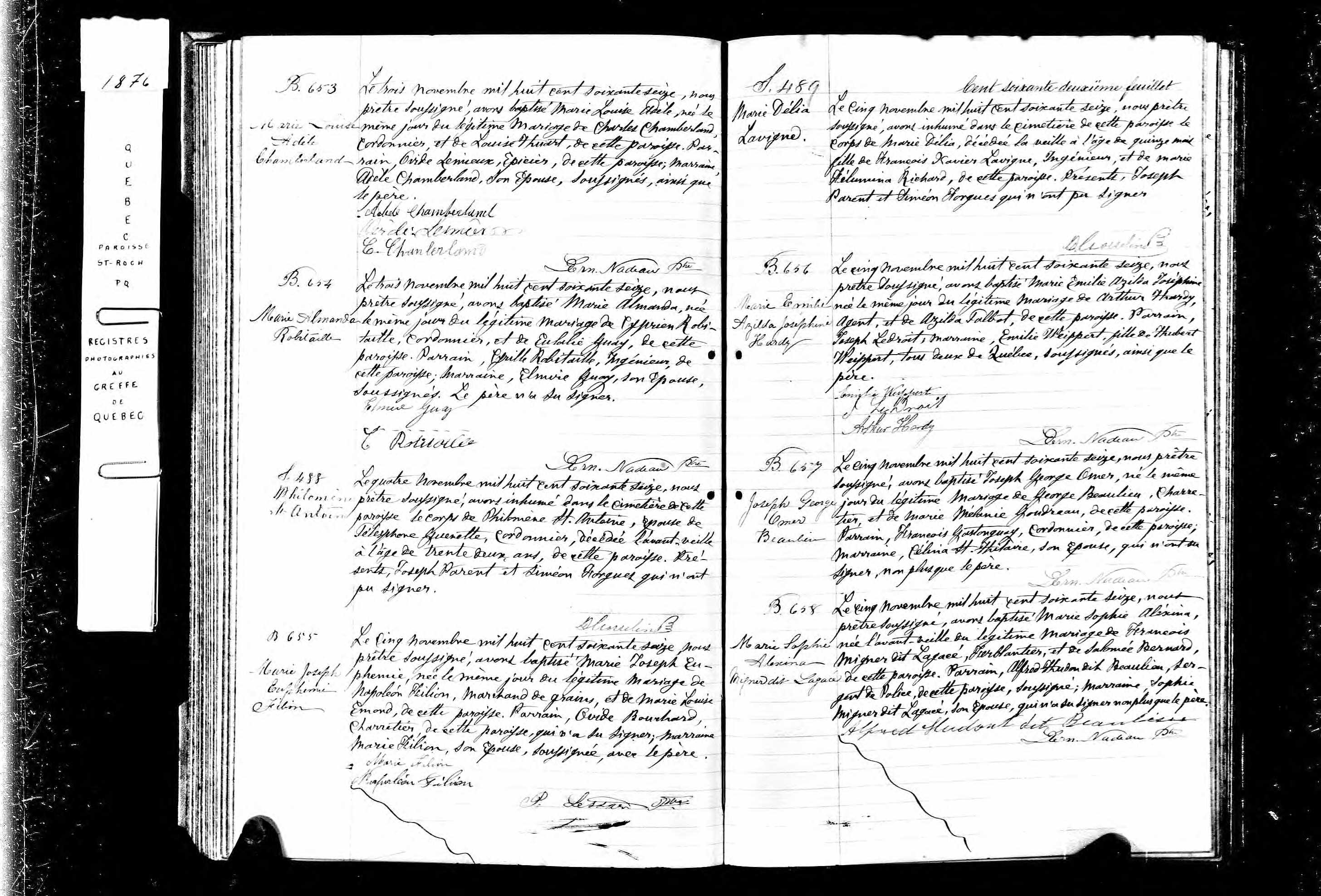 Acte de baptême