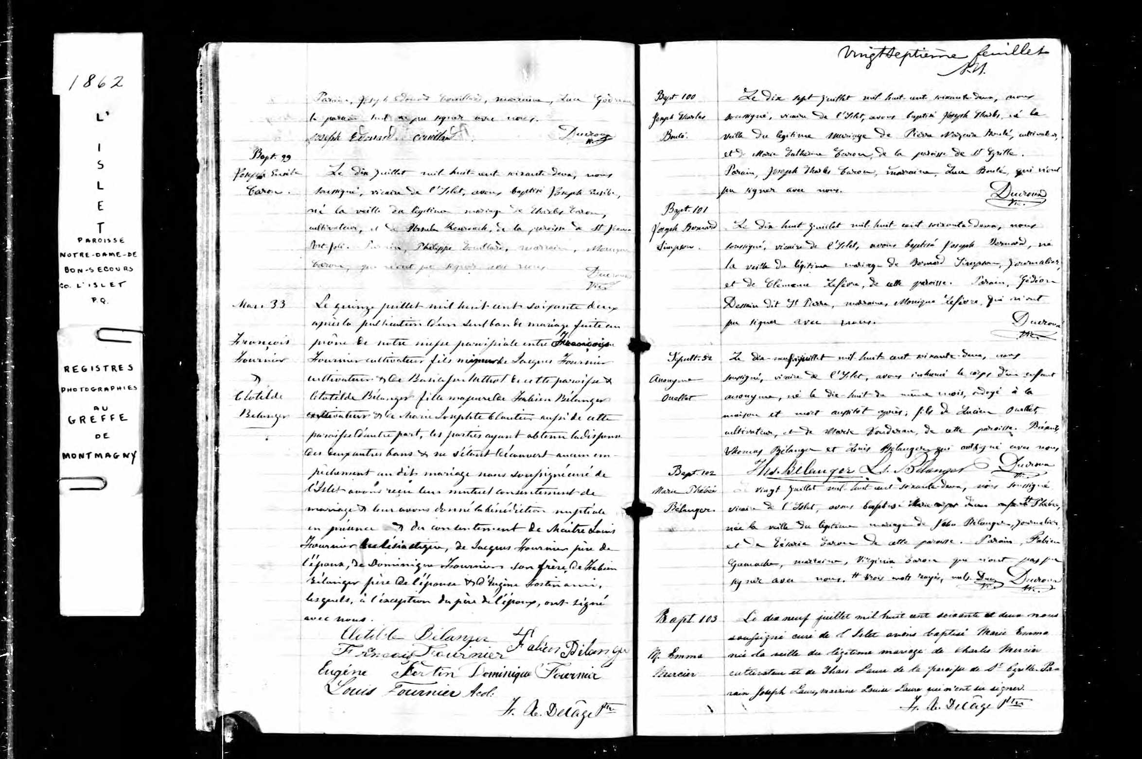 Acte de baptême