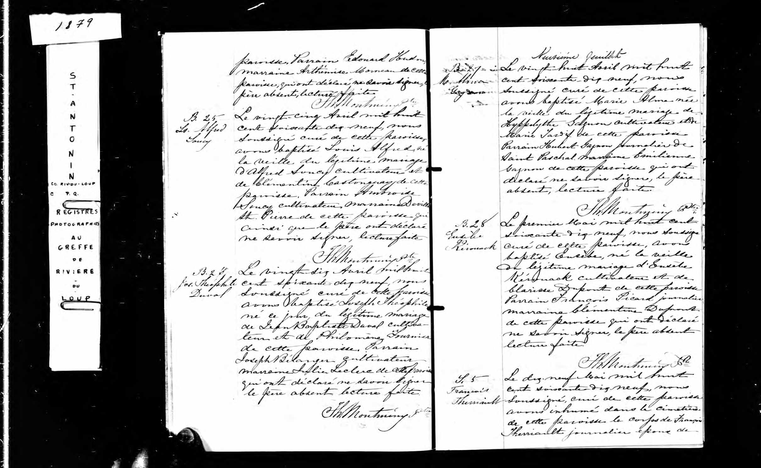 Acte de baptême