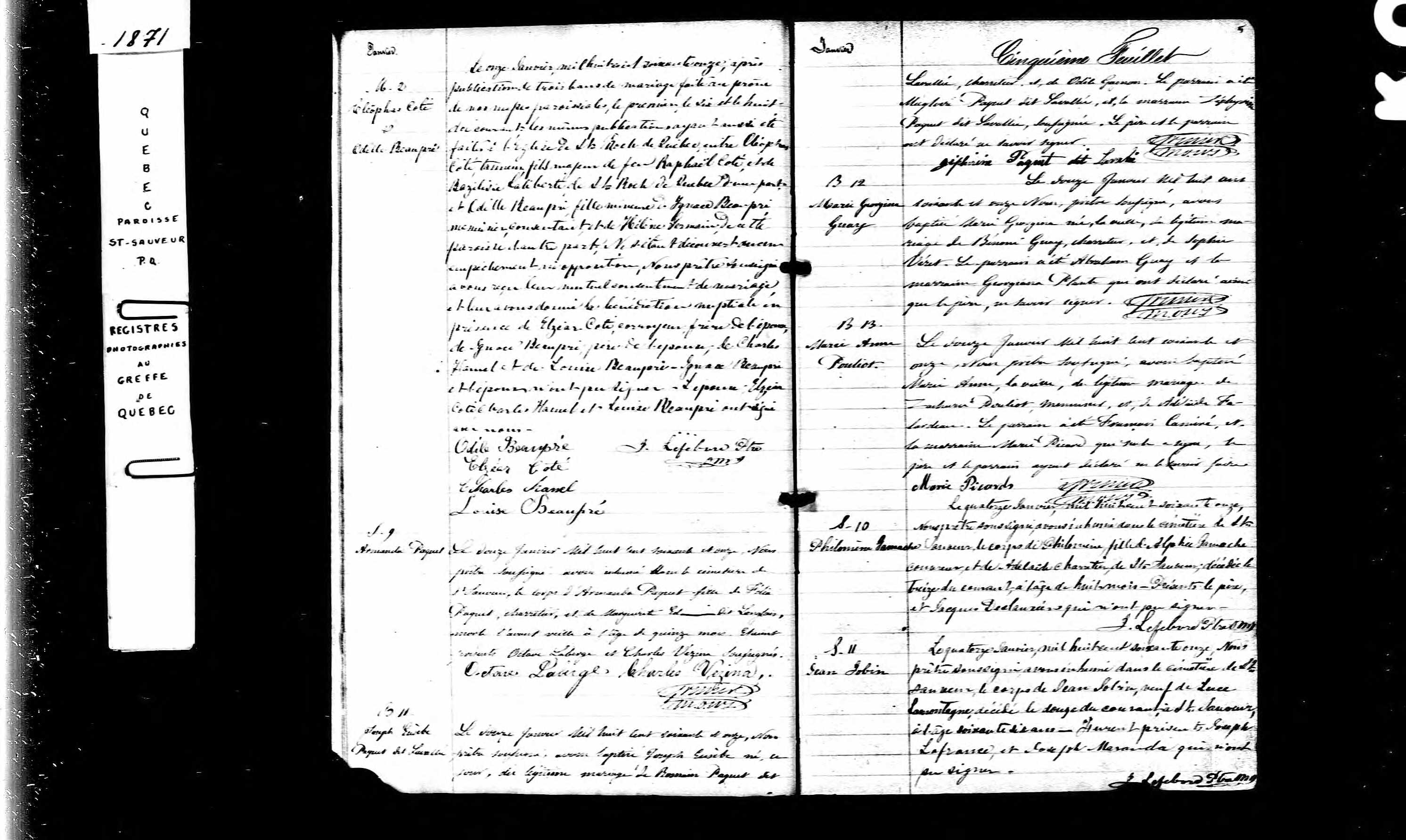 Acte de baptême