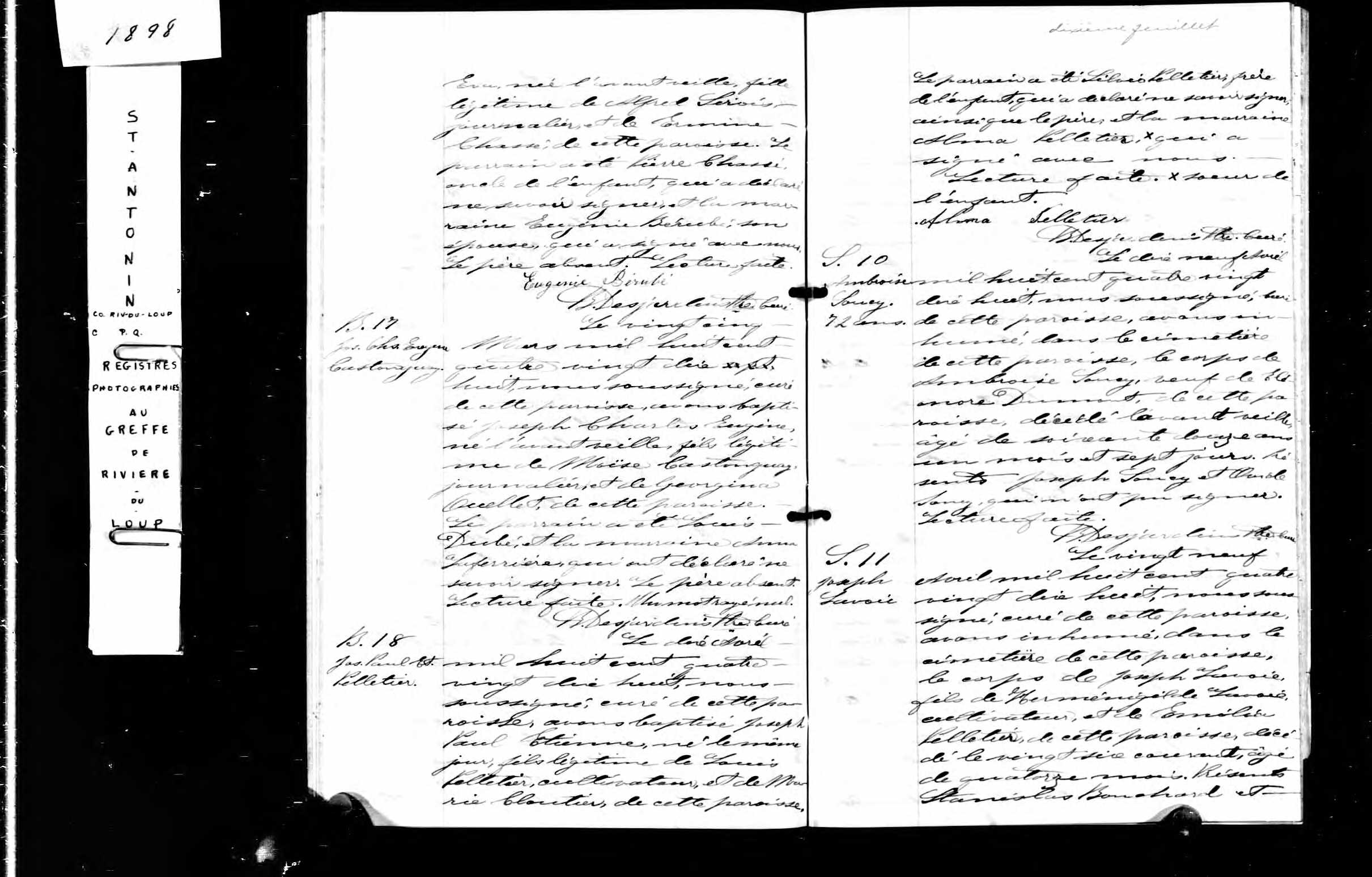 Acte de baptême