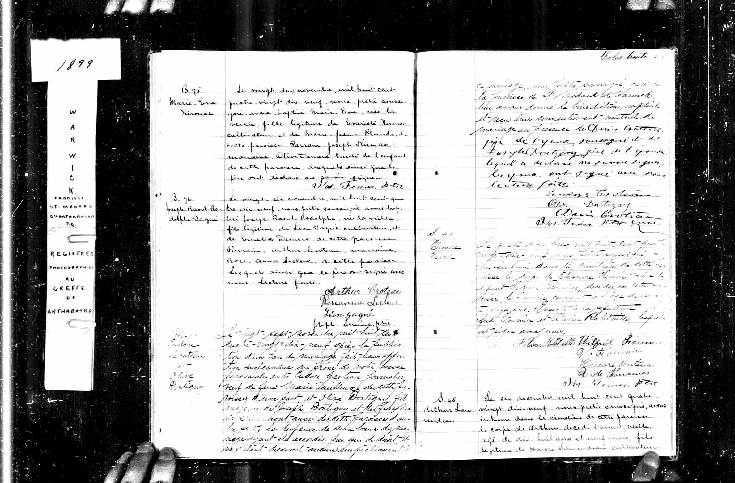 Acte de baptême