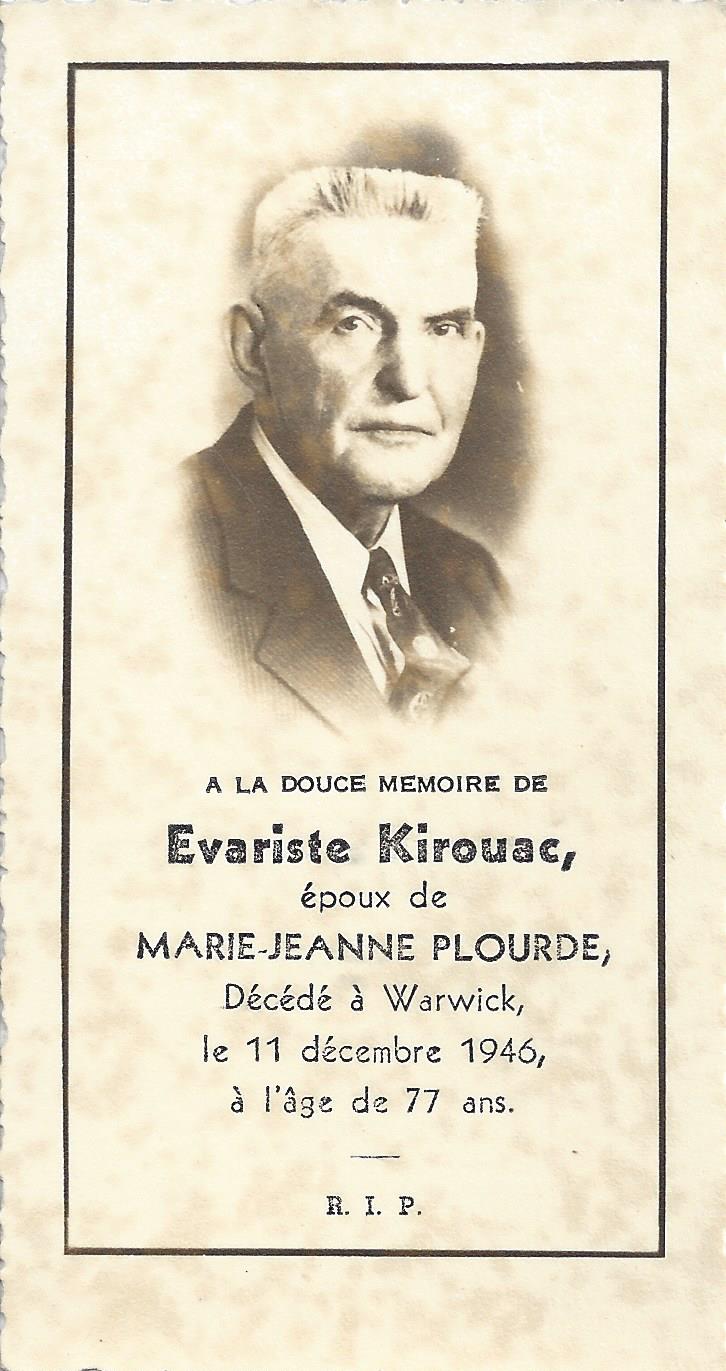 Carte mortuaire