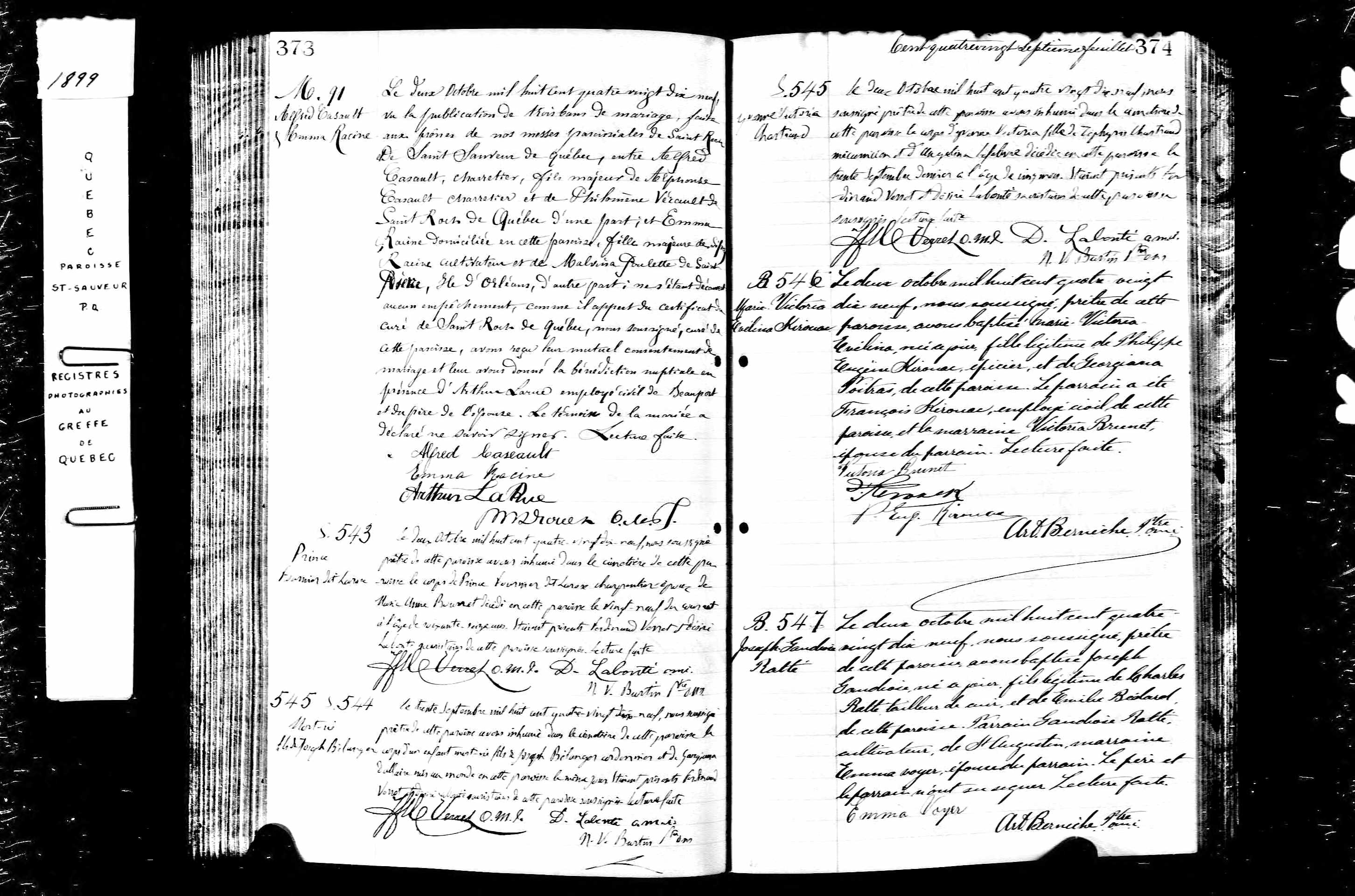 Acte de baptême Acte de baptême