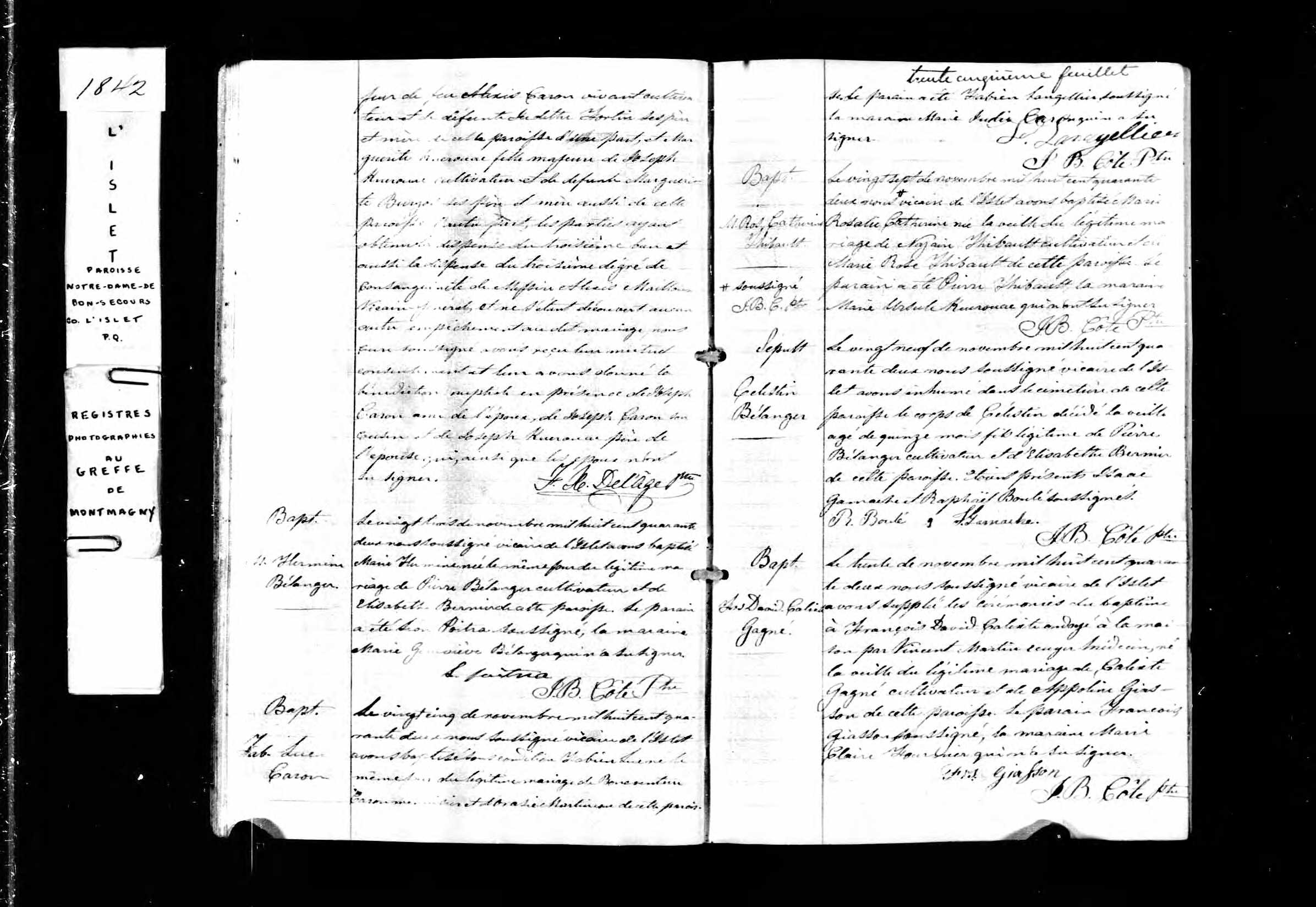 Acte de baptême