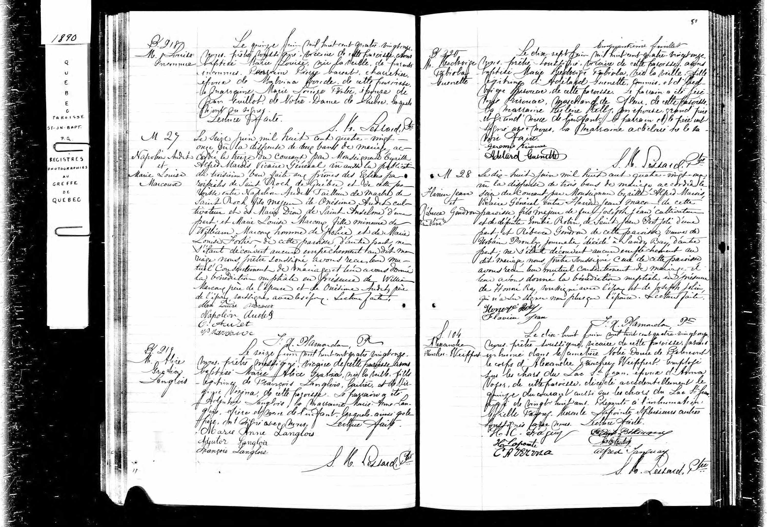 Acte de baptême
