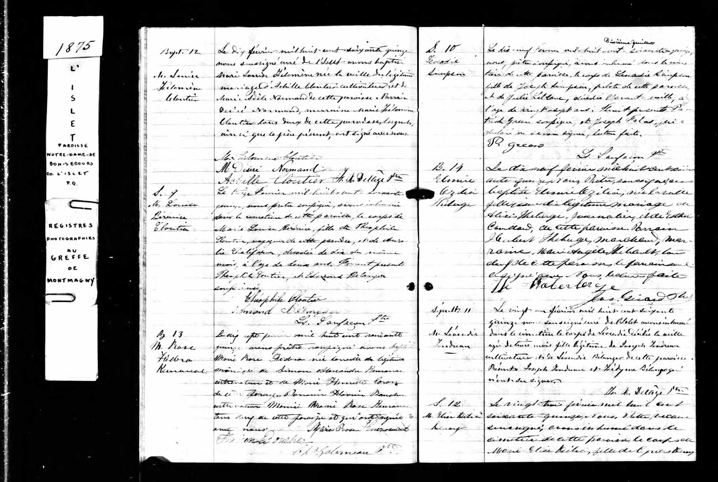 Acte de baptême